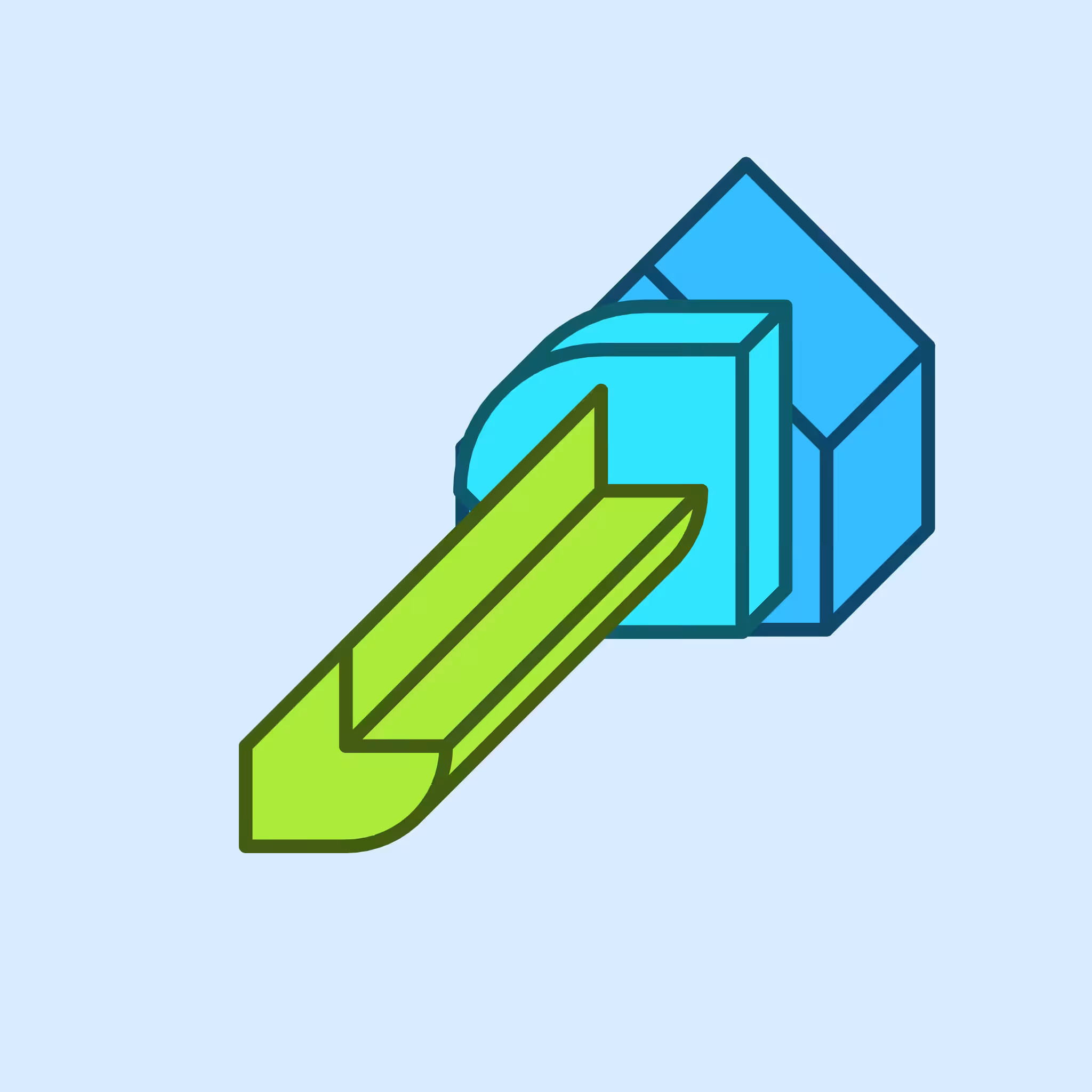 Calm shapes #1861