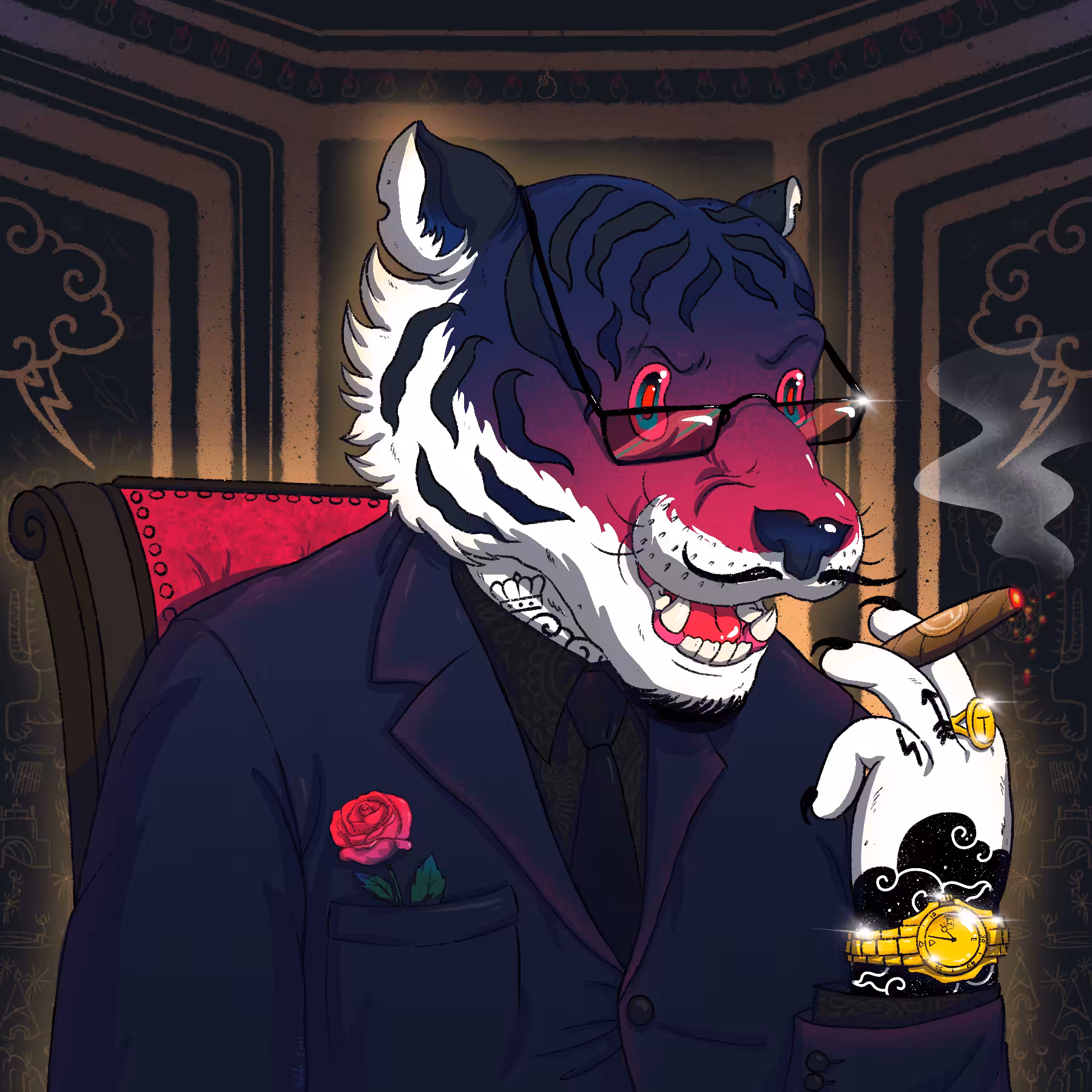 KING LUNGtiger godfather