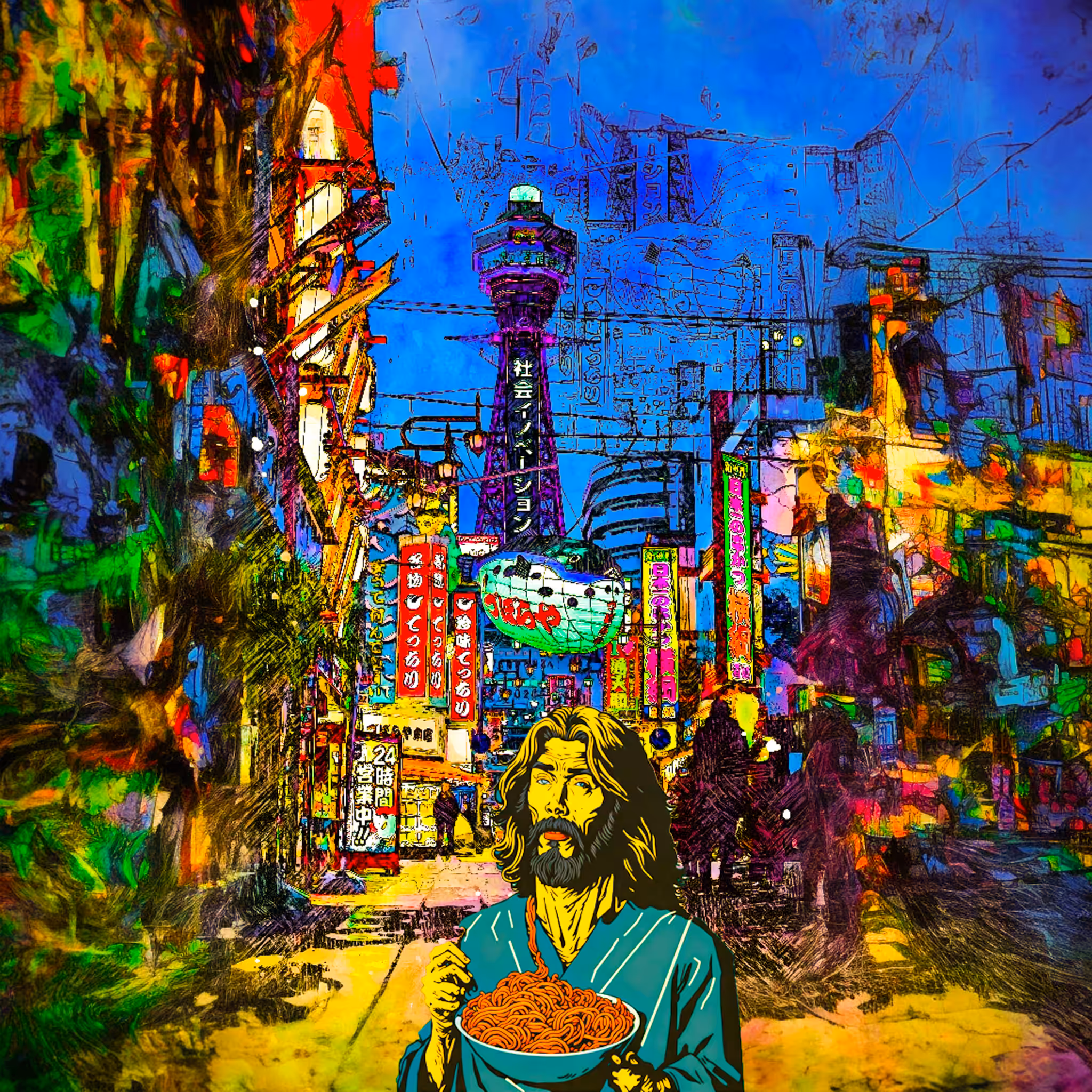 Chrono-Culinary Delight: Jesus's Noodle Odyssey
