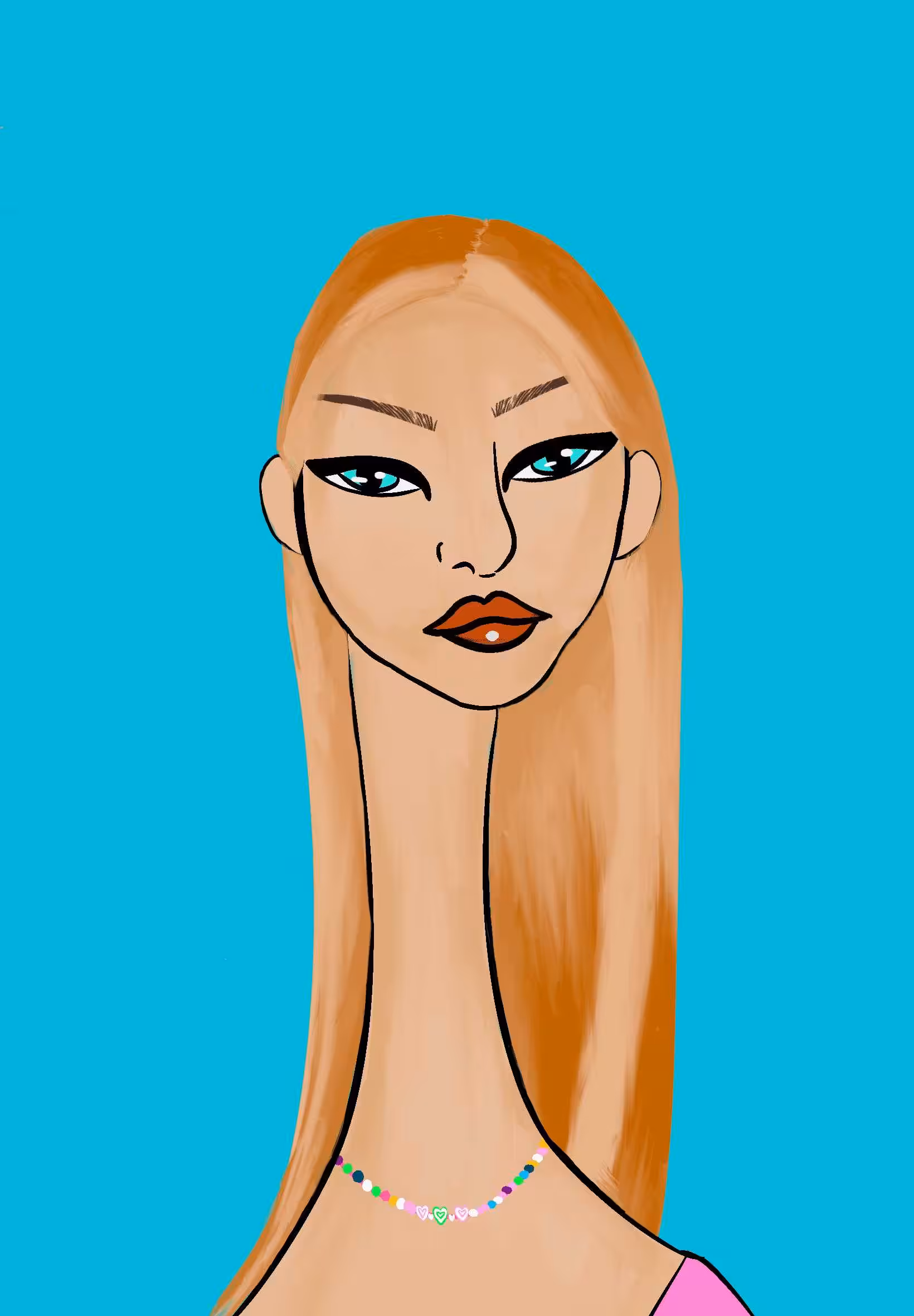 Long Neckie Ladies: Long Neckie Lady #1335