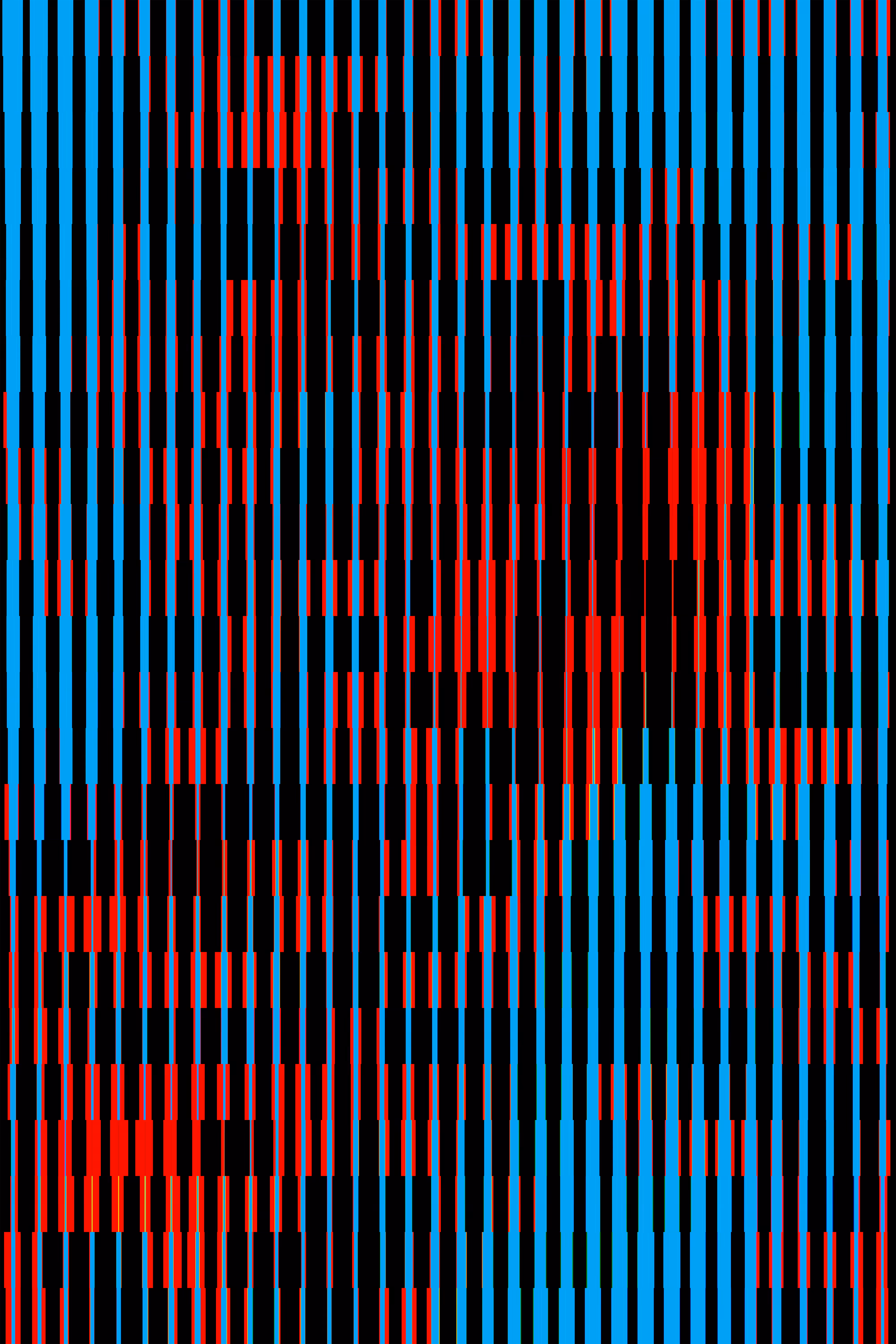 Three lines. Three Colours #40