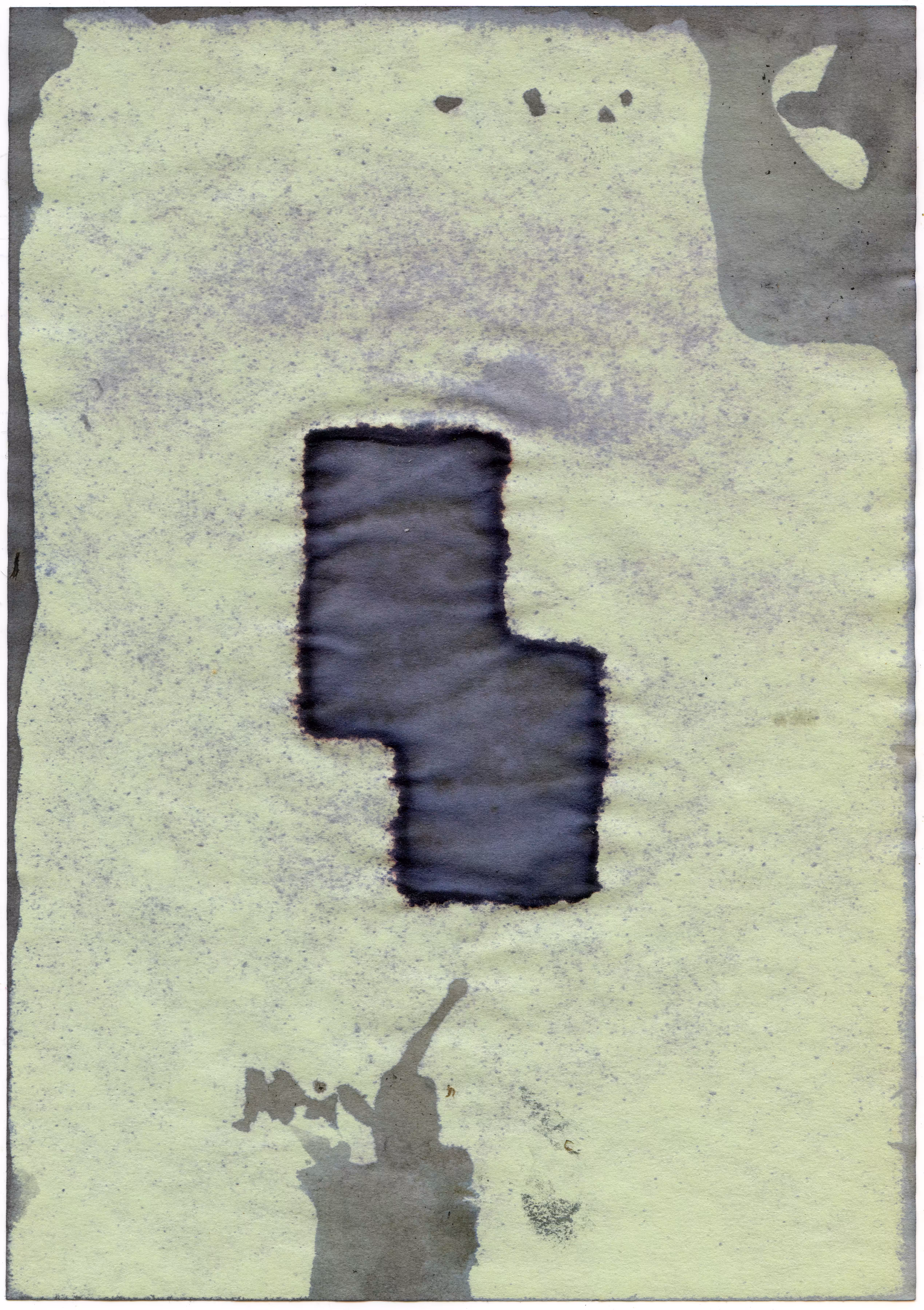 waste-ink monoprint #2