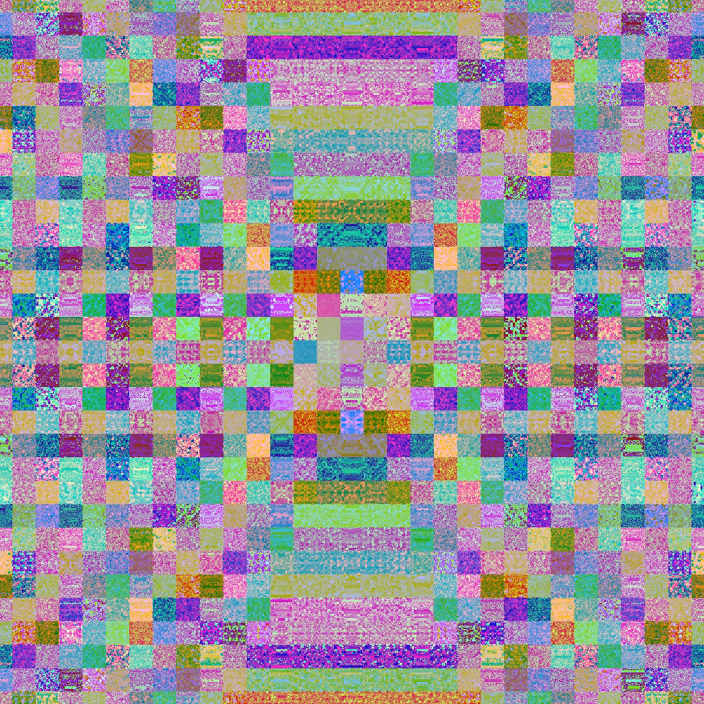 glitched quilt sq #1