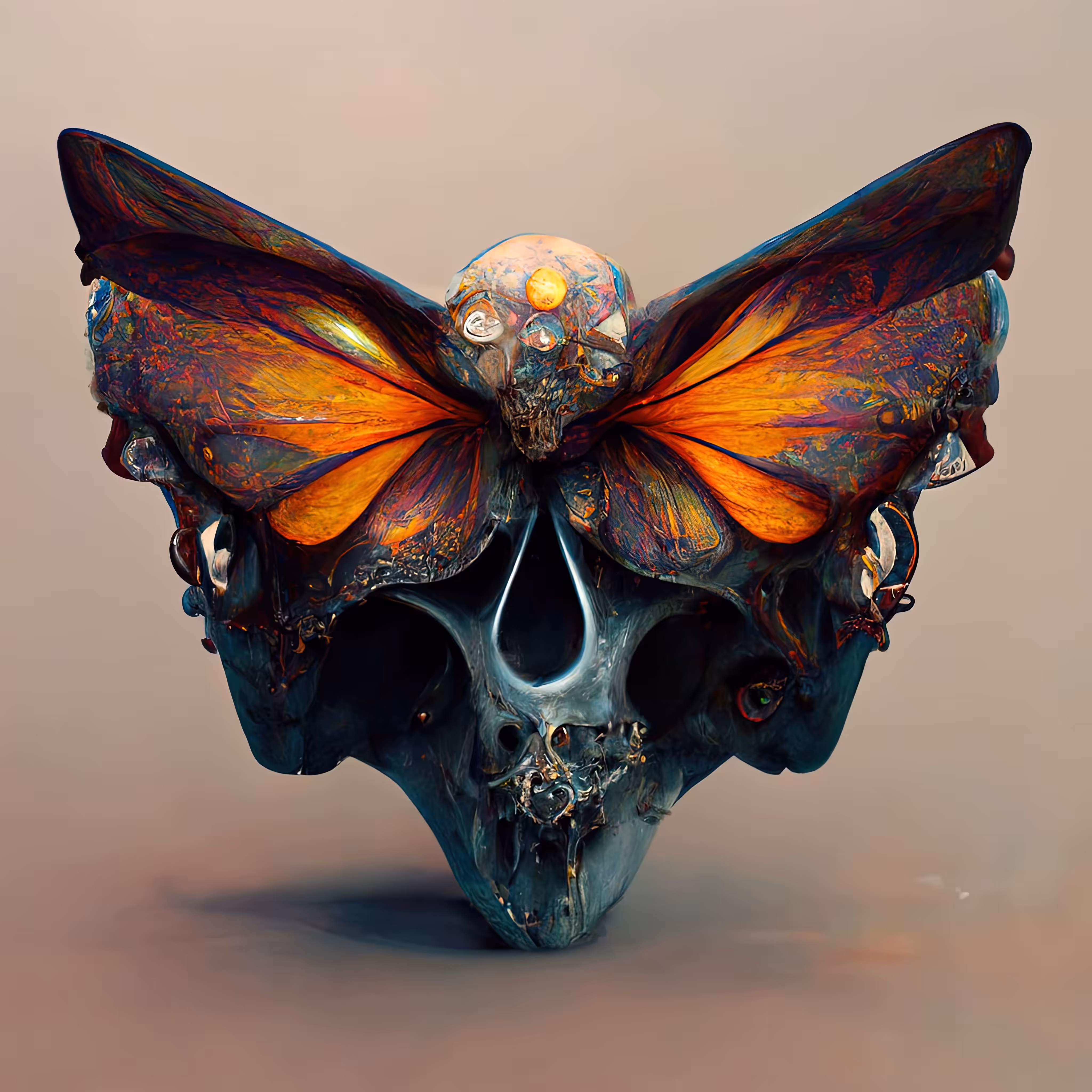 Butterfly Skull Prototype - 5th December 2022