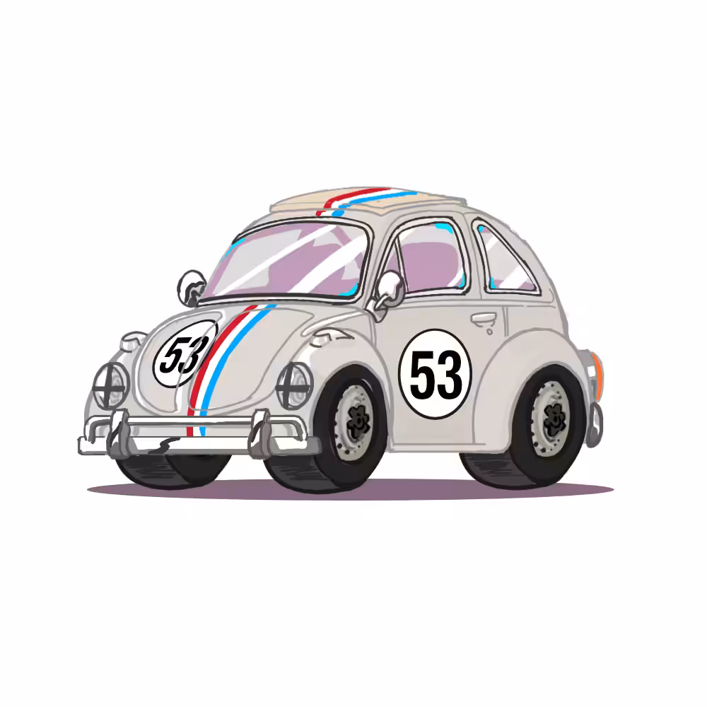 The Alive Beetle Race Car