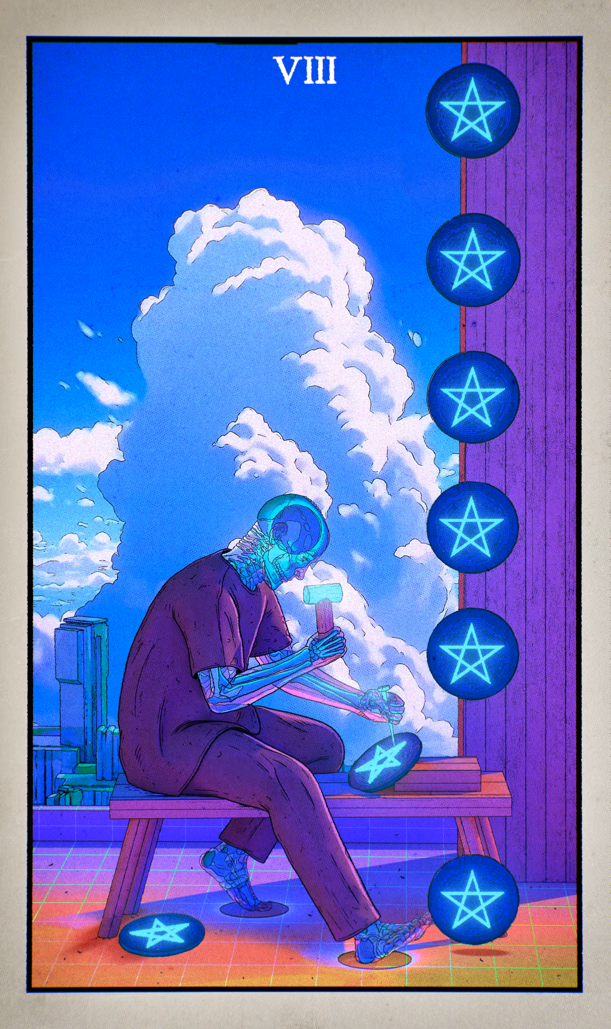 8 of Pentacles — Master
