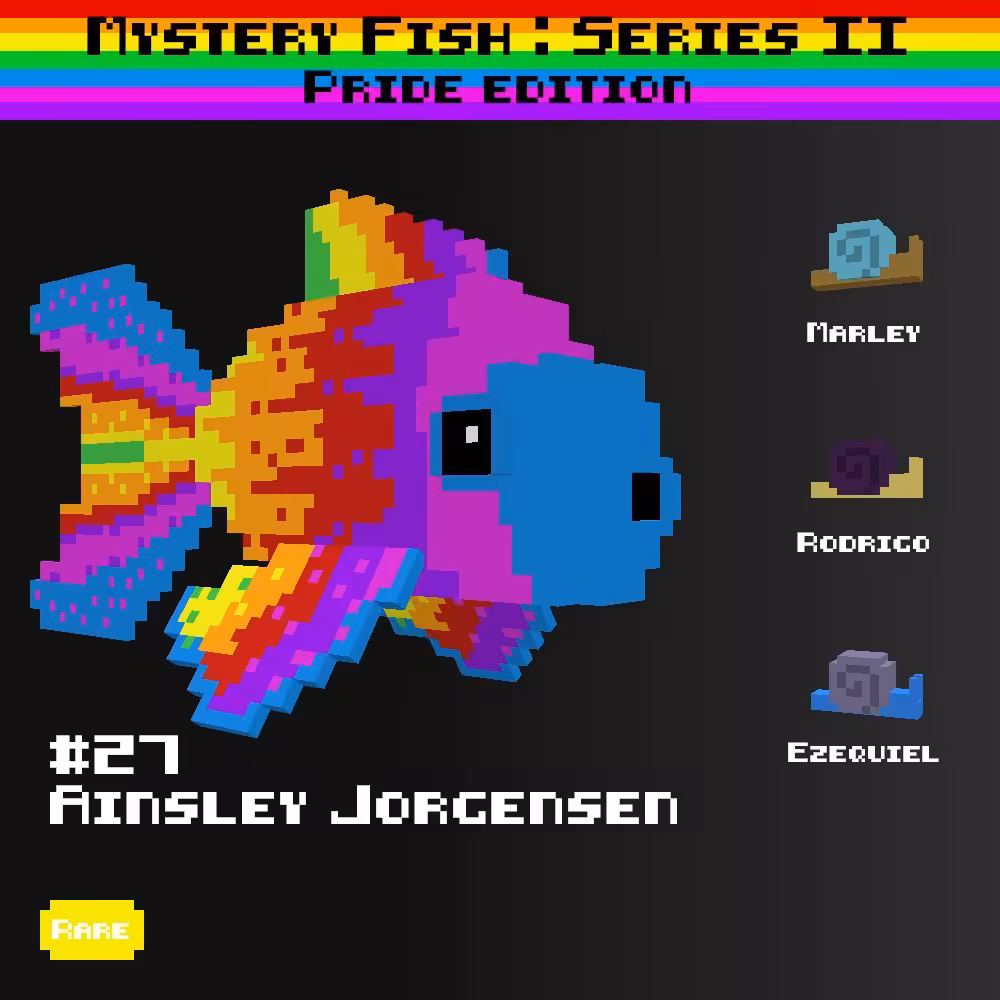 Ainsley Jorgensen :: Mystery Fish : Pride Edition #27