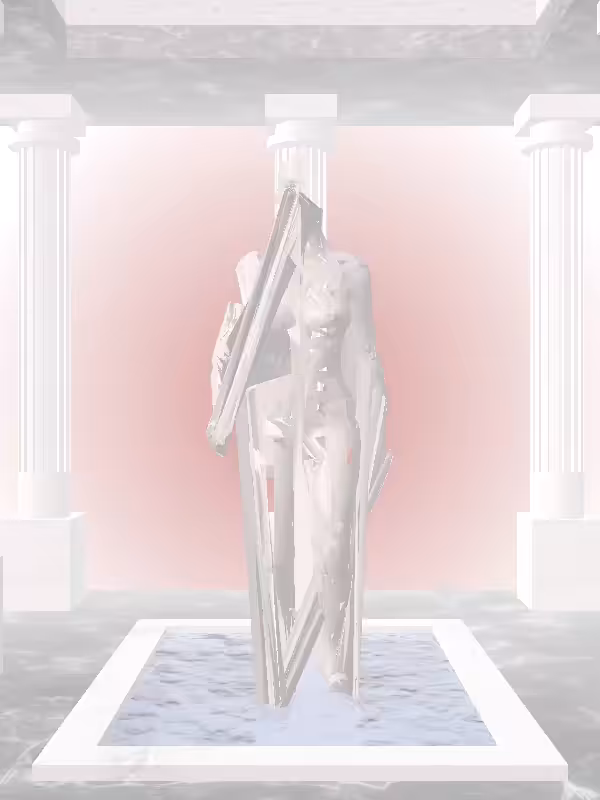 HeavenComputer: The Receding Raw Skin Woman #3781