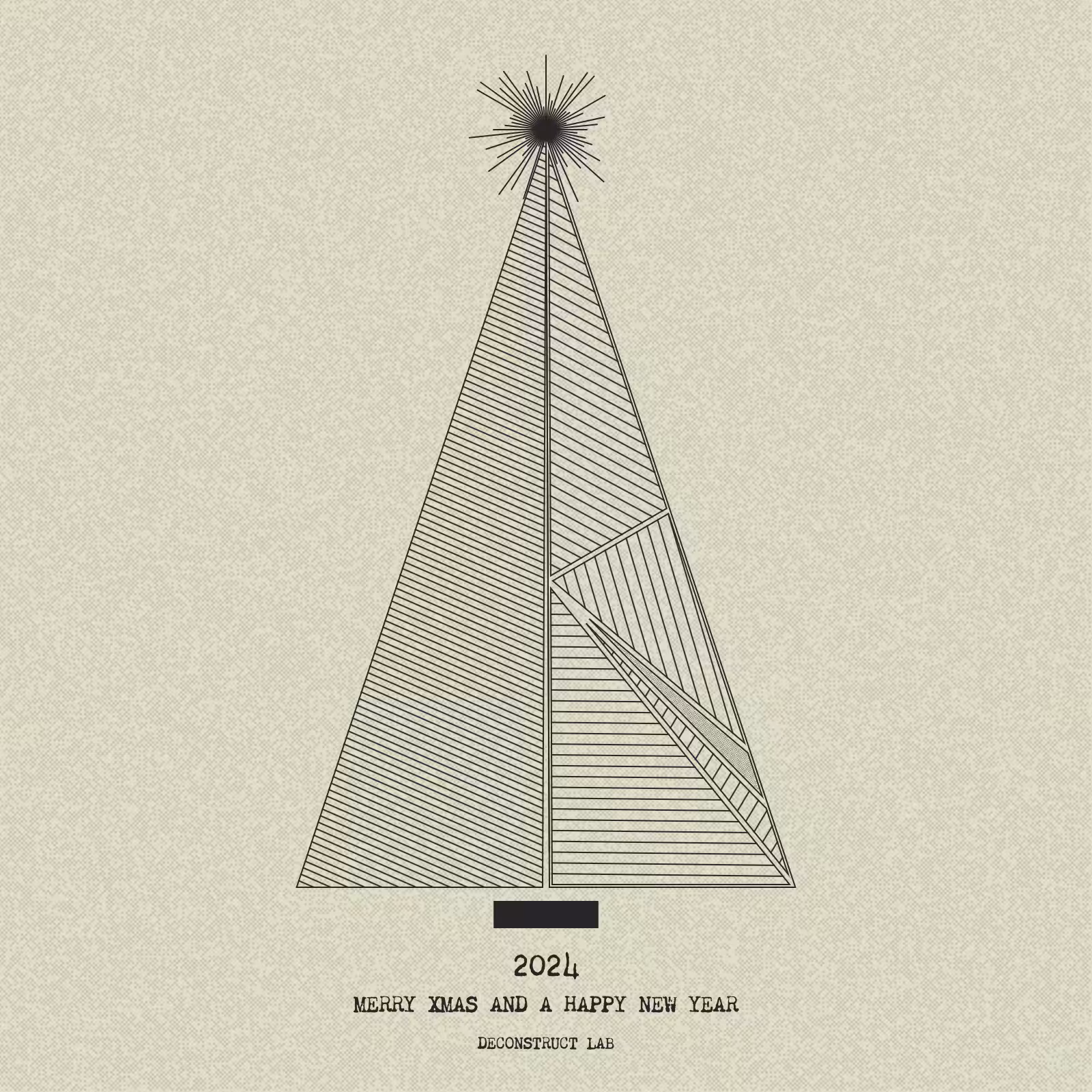 Have Yourself a Merry Little Geometric Tree #257