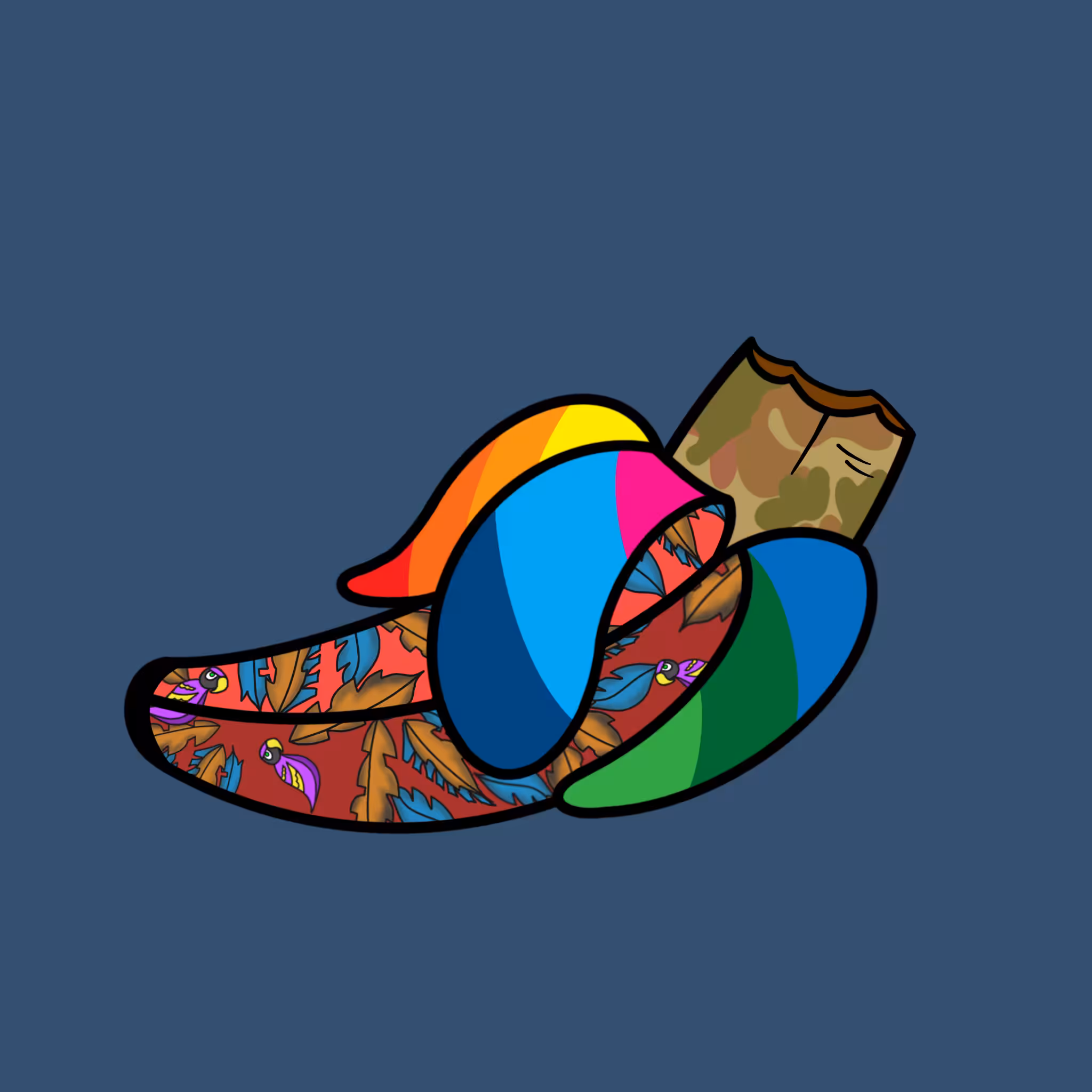 Bones and Bananas #7854