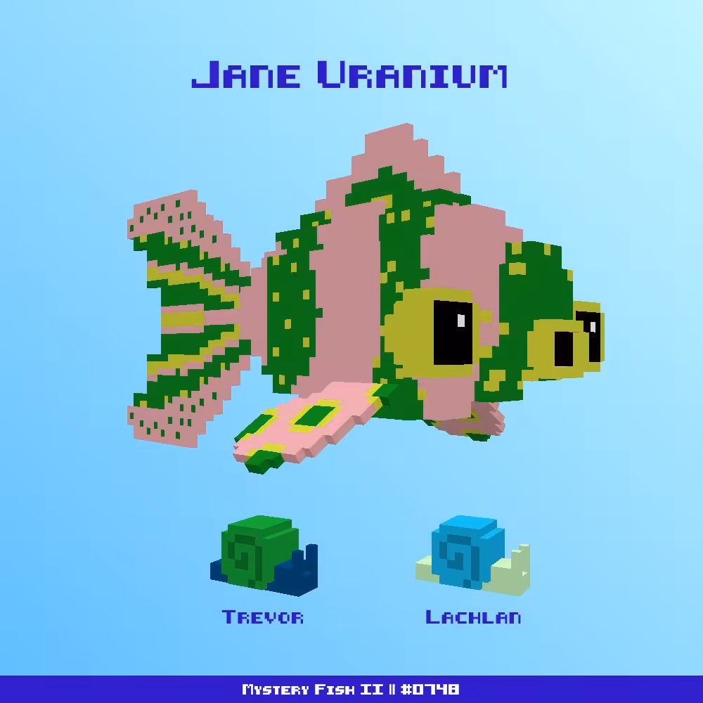 Jane Uranium :: Mystery Fish 0748/1000 