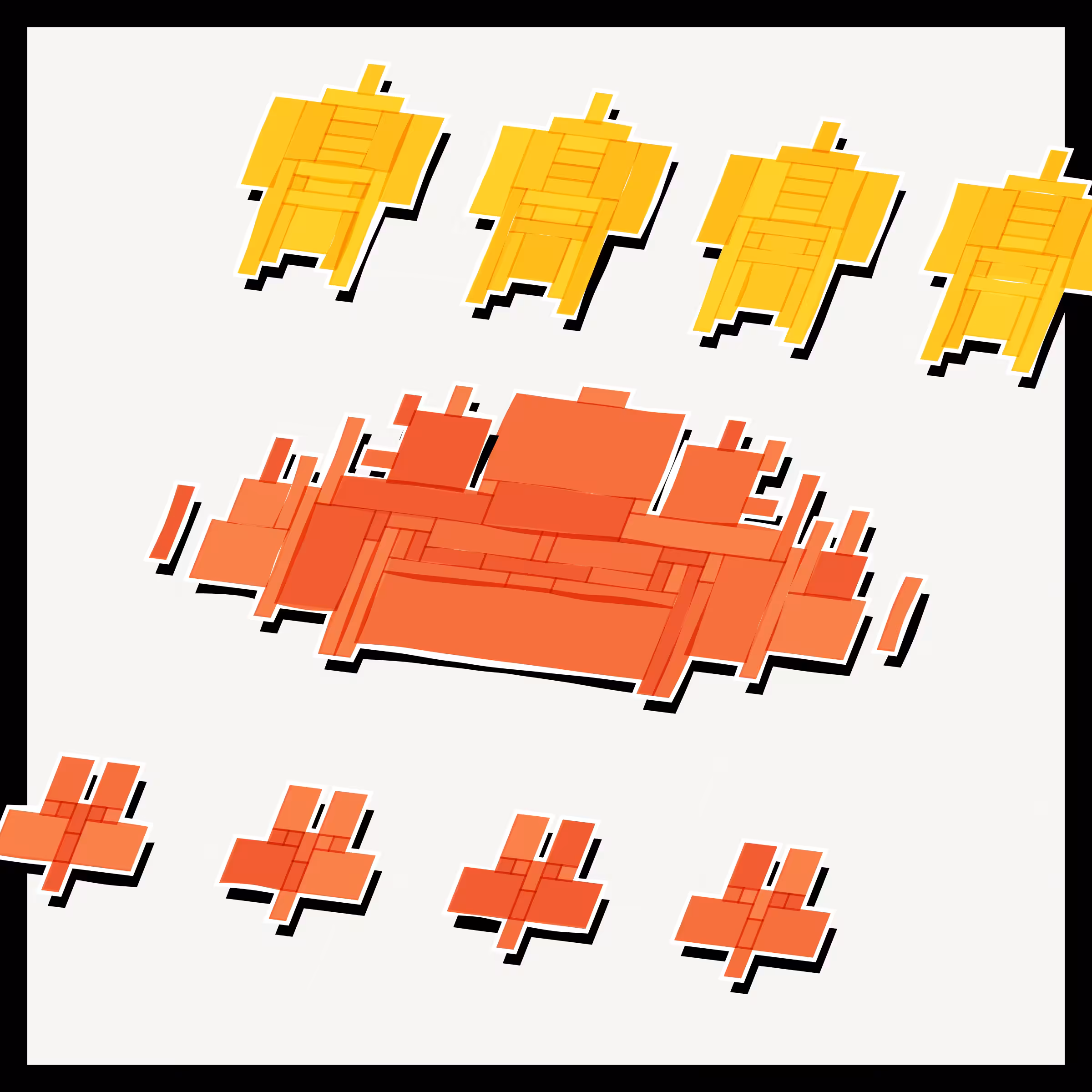 Paper Armada #1249