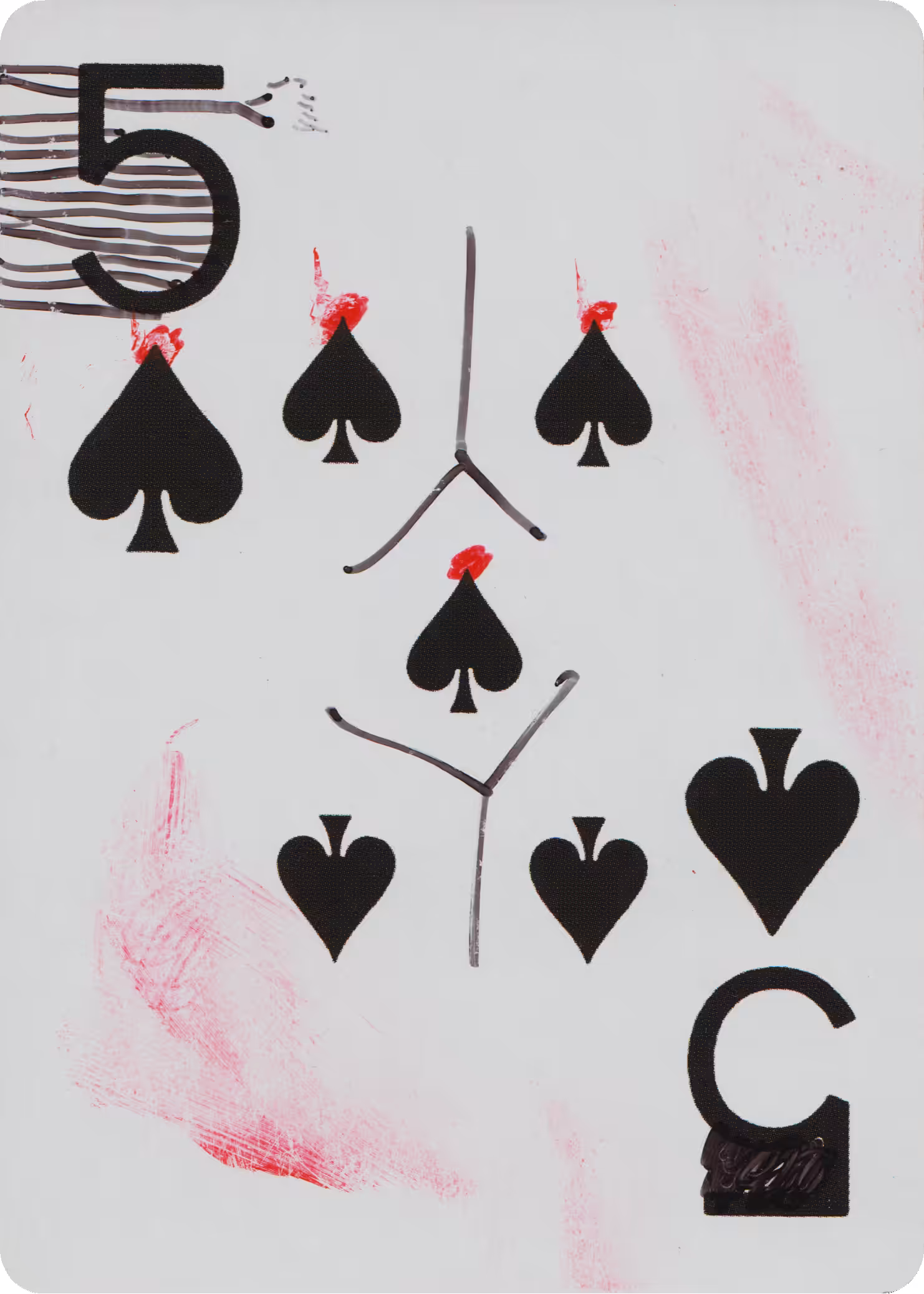 5 of Spades - Deck of Demise