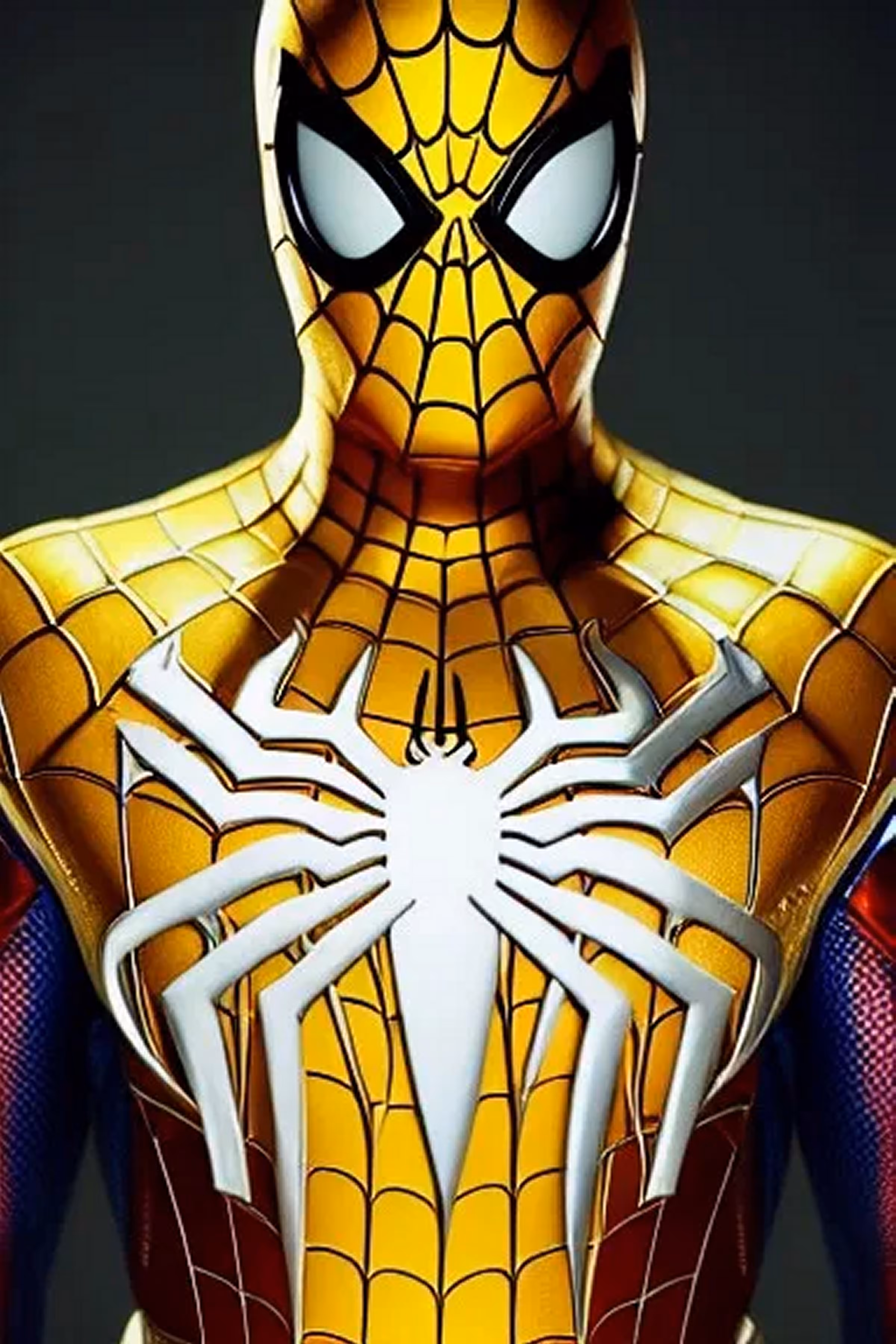 Gold Spiderman 1/10 NFT from the SOLLOG LImited Edition Collection
