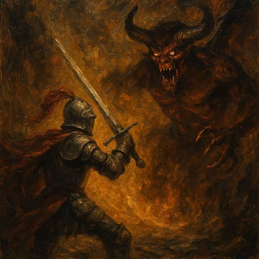 The legend of the knight and demon 