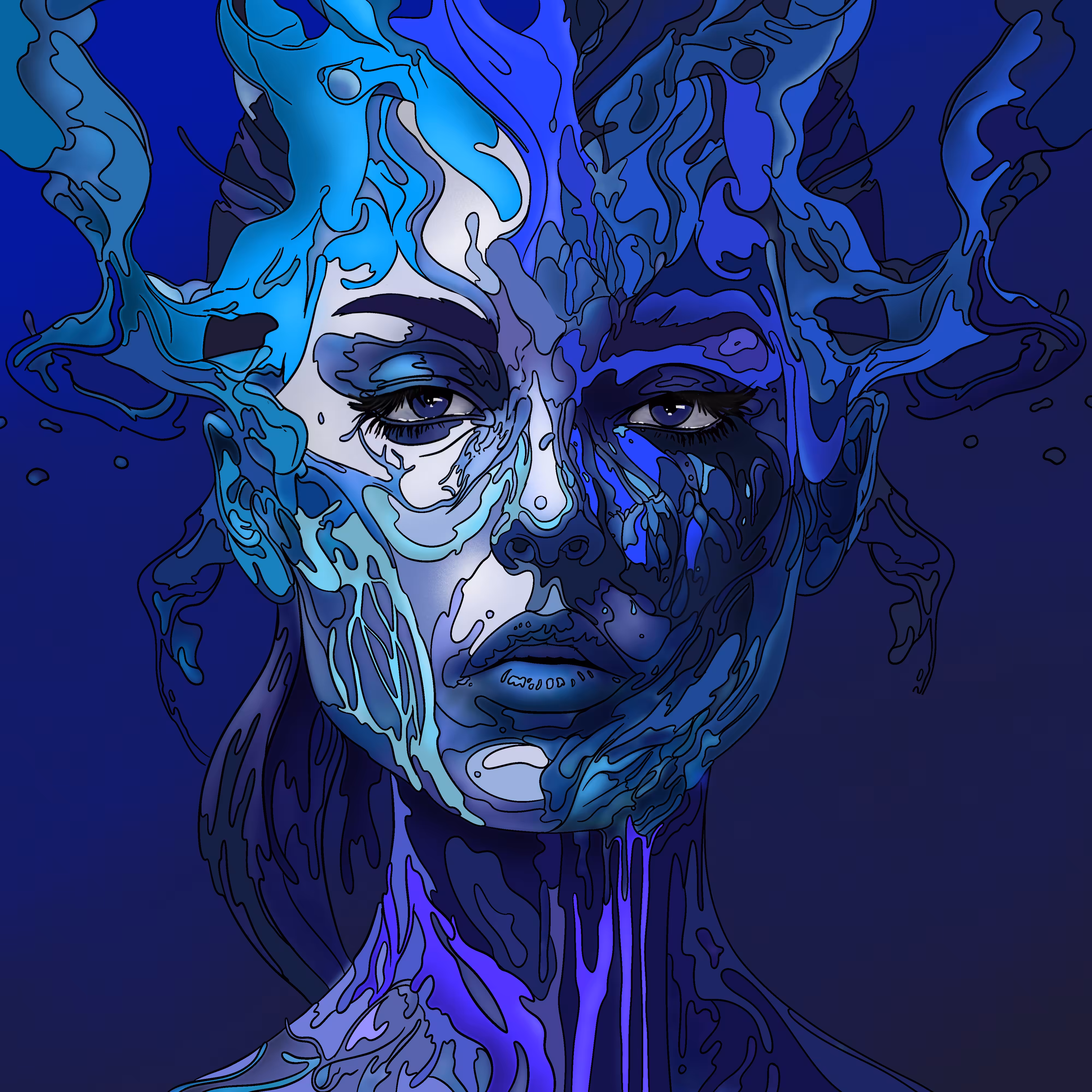 Deep Blue by Dario De Siena