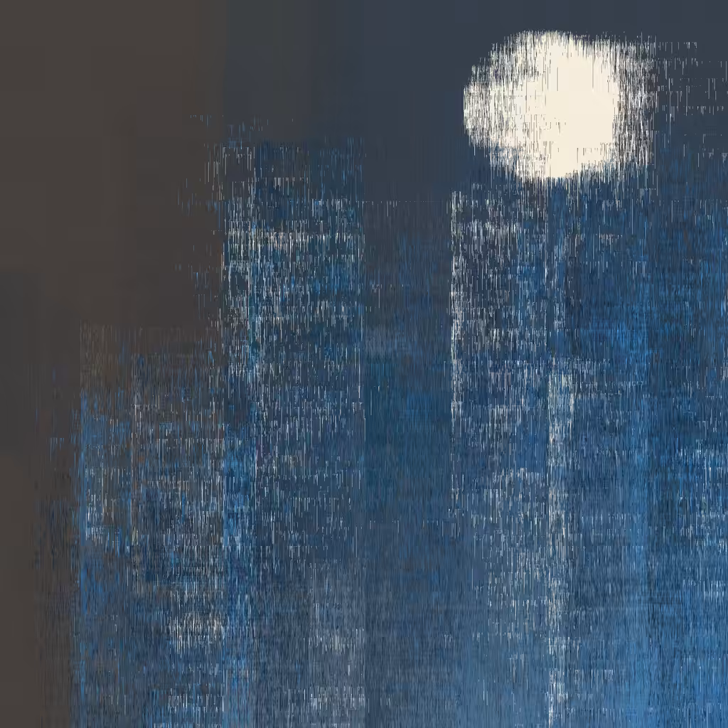 night fall moon #9