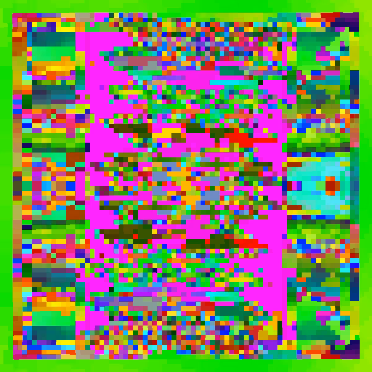 Psychedelic Dance of Pixels