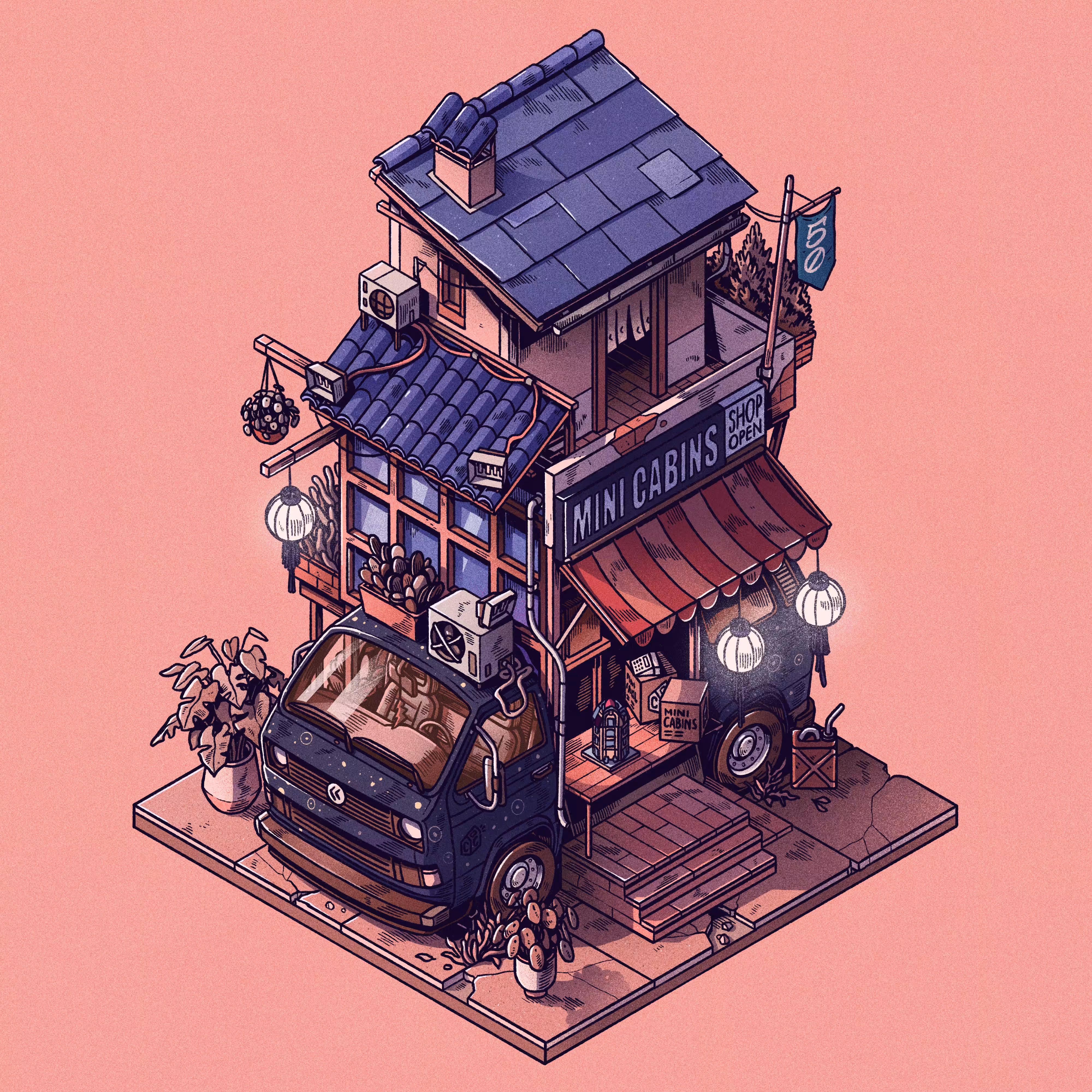 Curious Cabins #50: Caravan #245