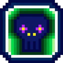 Skulls Pixels Coins #128