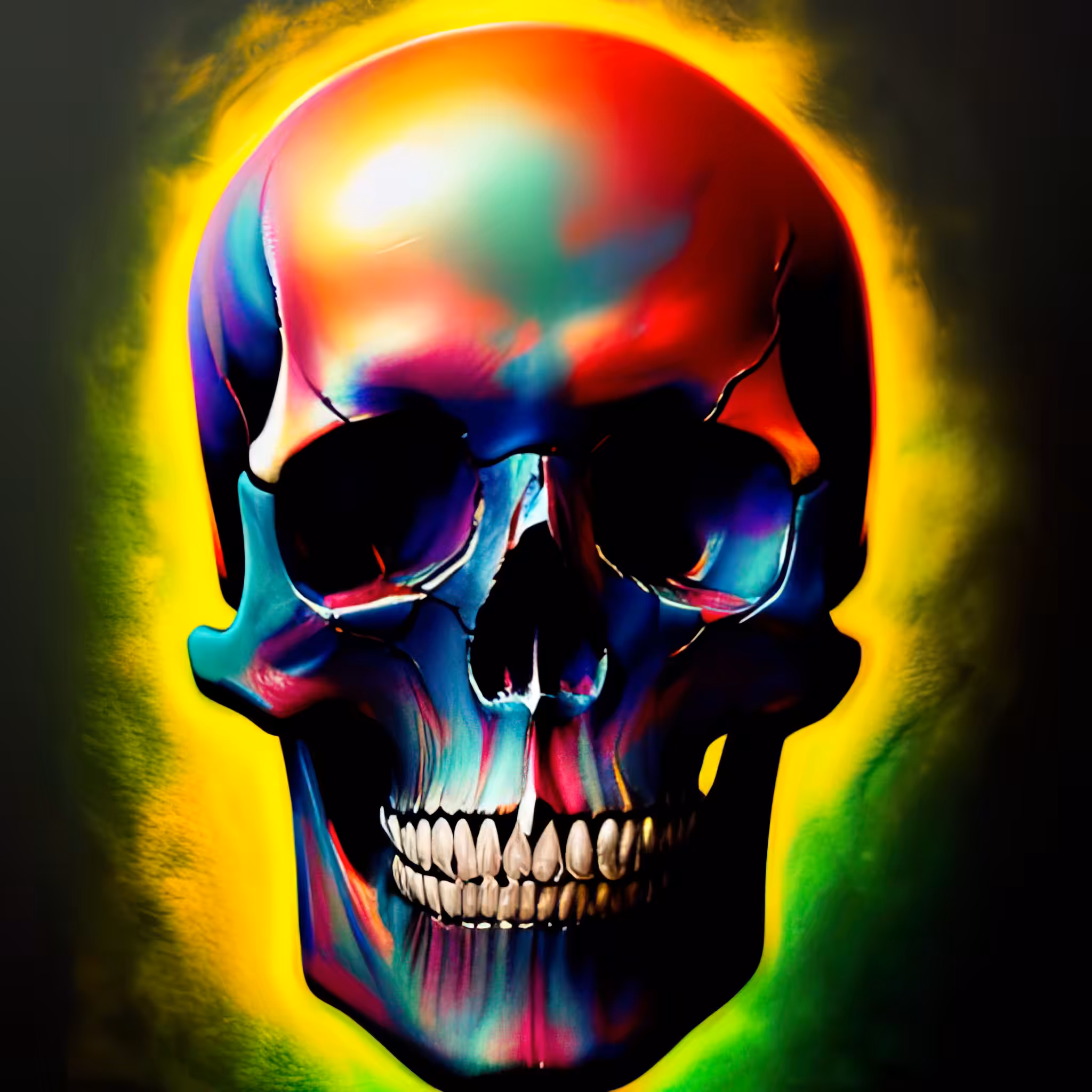 Head Case - A Color Study: Head Case #543