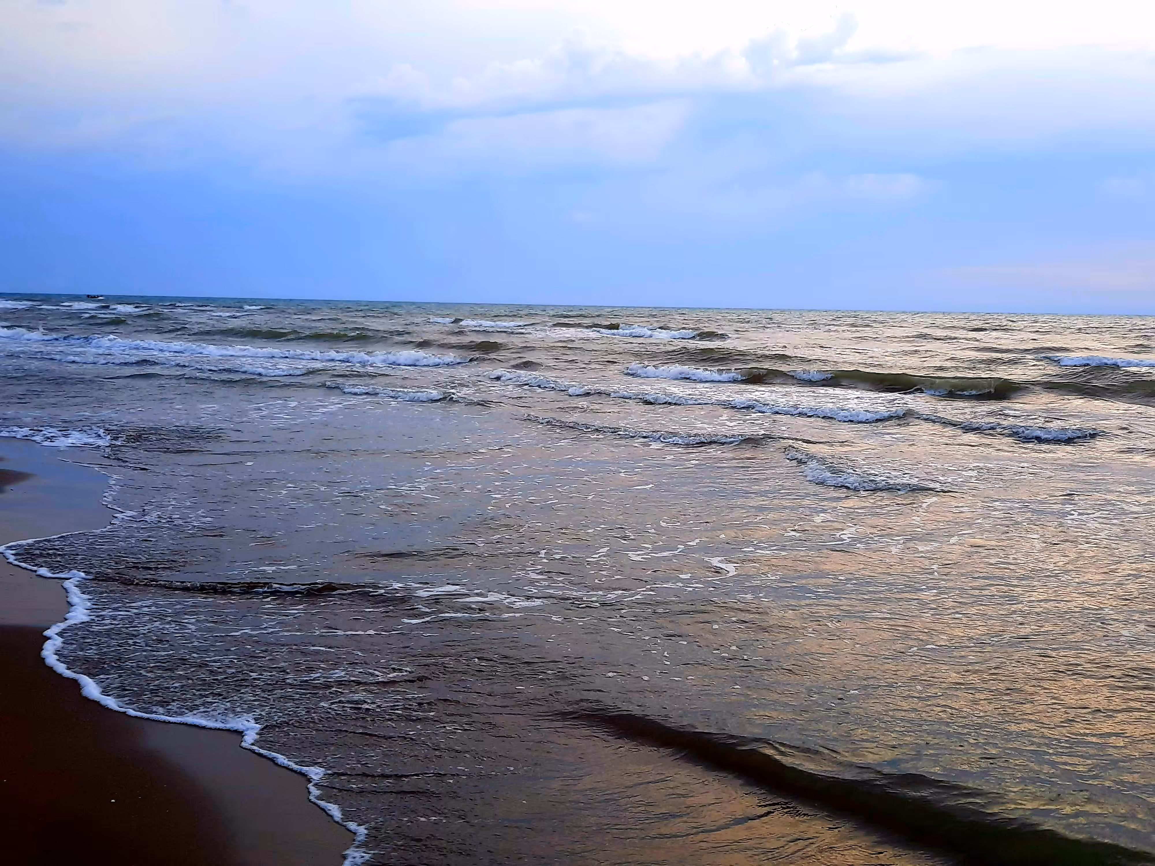 to the beach