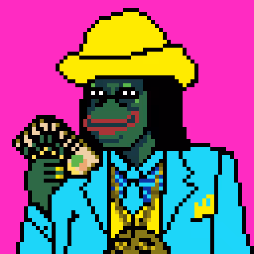 RARE PEPE WALLET LOGO PIXELATED