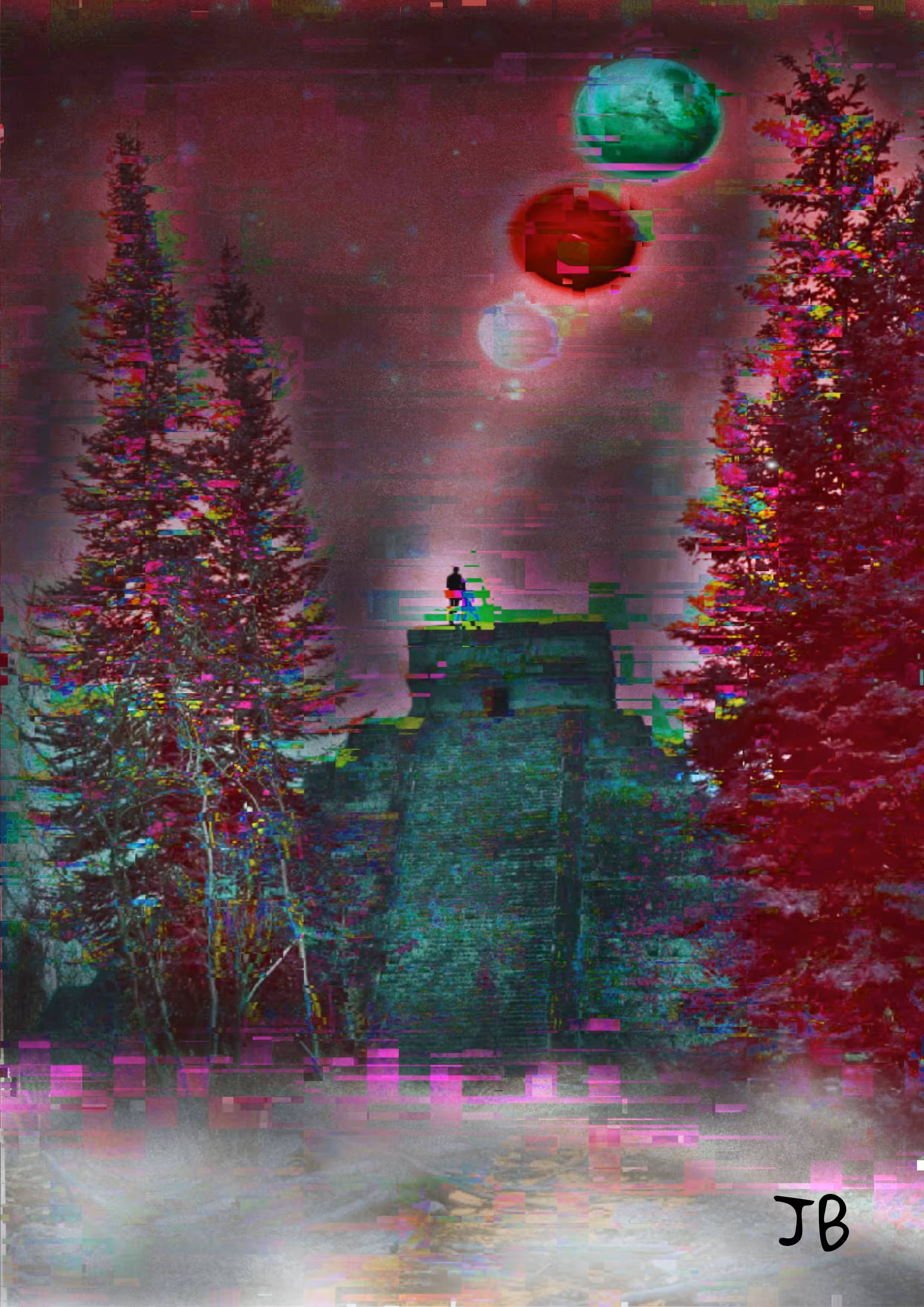 Glitched Forest Temple Ritual 