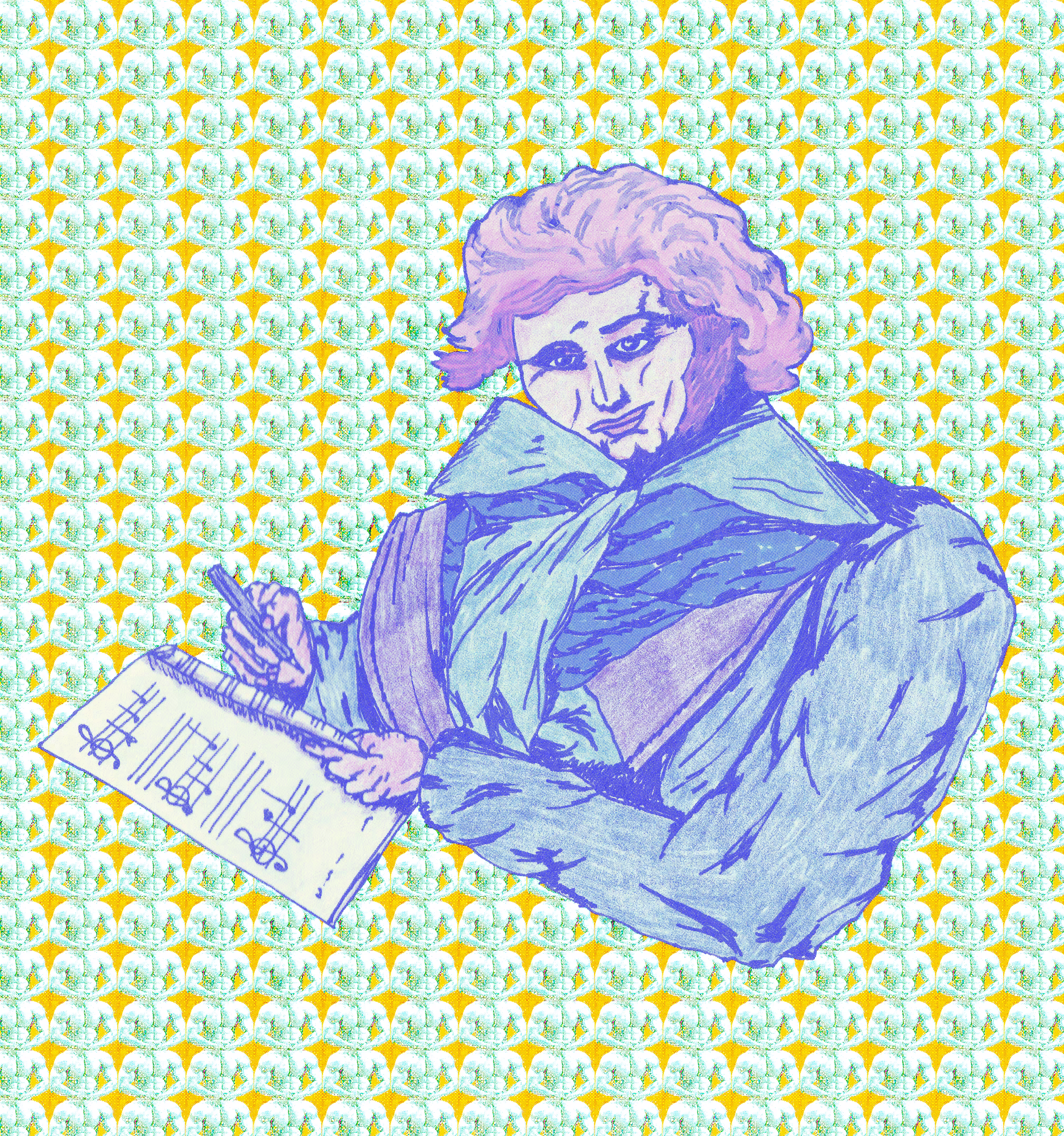 Ludwig van Beethoven on steroids
