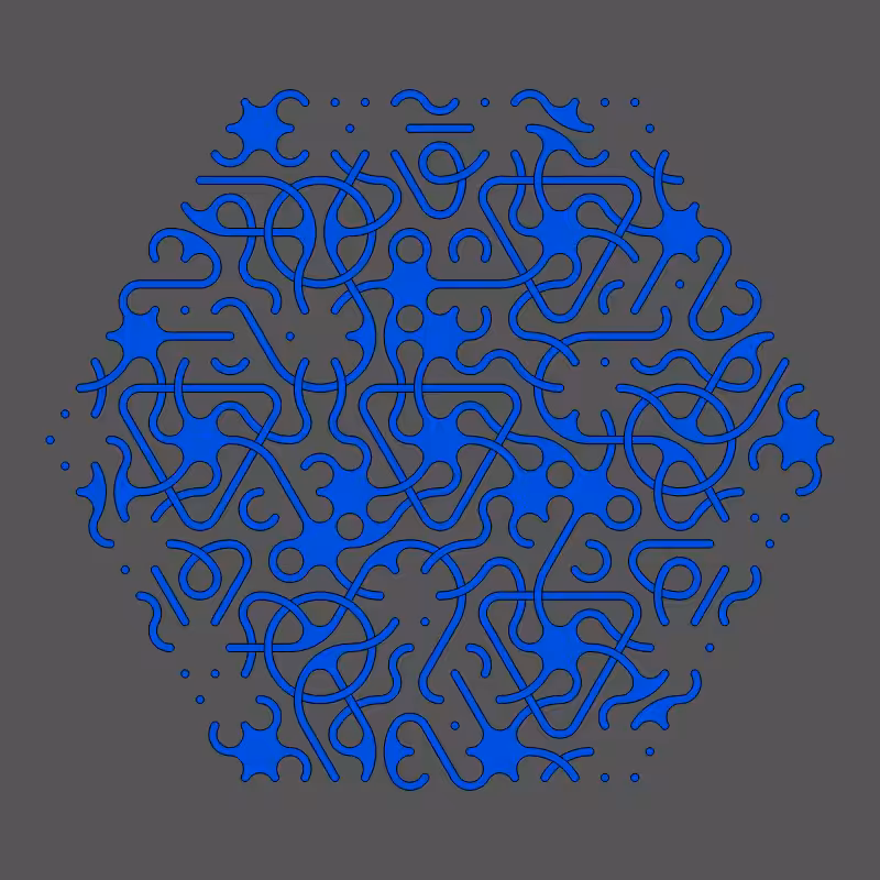 Threefold Symmetry - Dark Variations #325