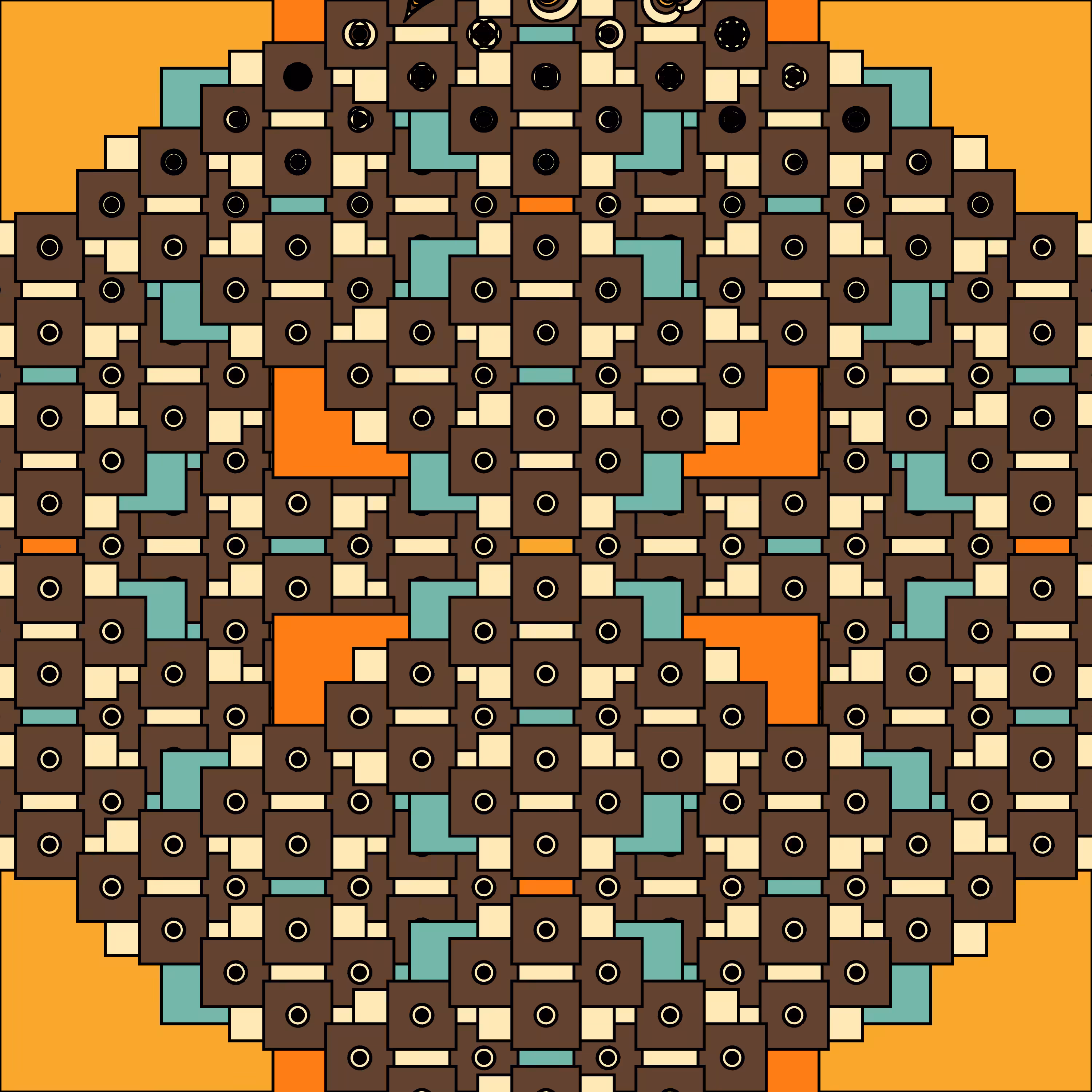 10 patterns 10 palettes #24