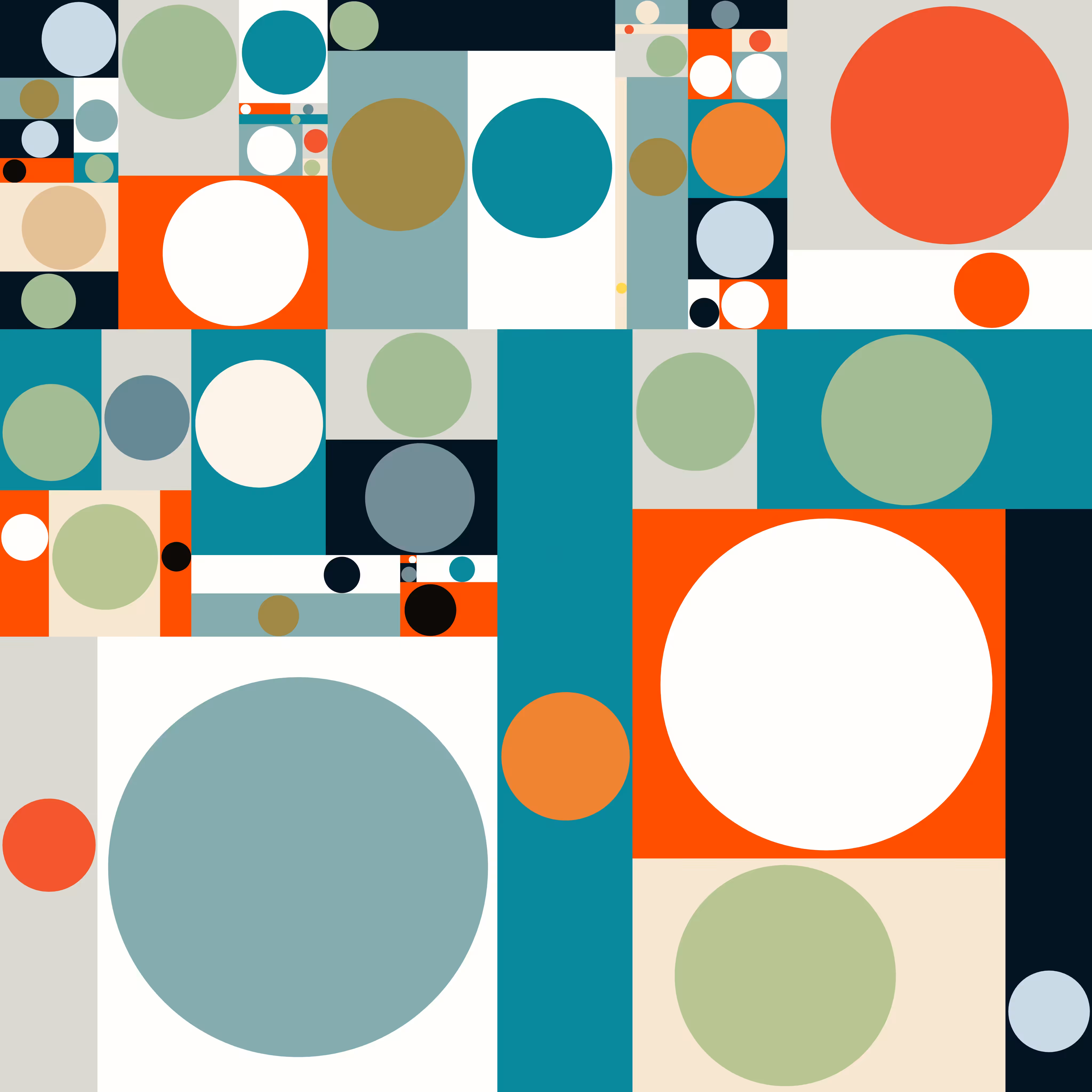 An Increasing Series Of Dots #57