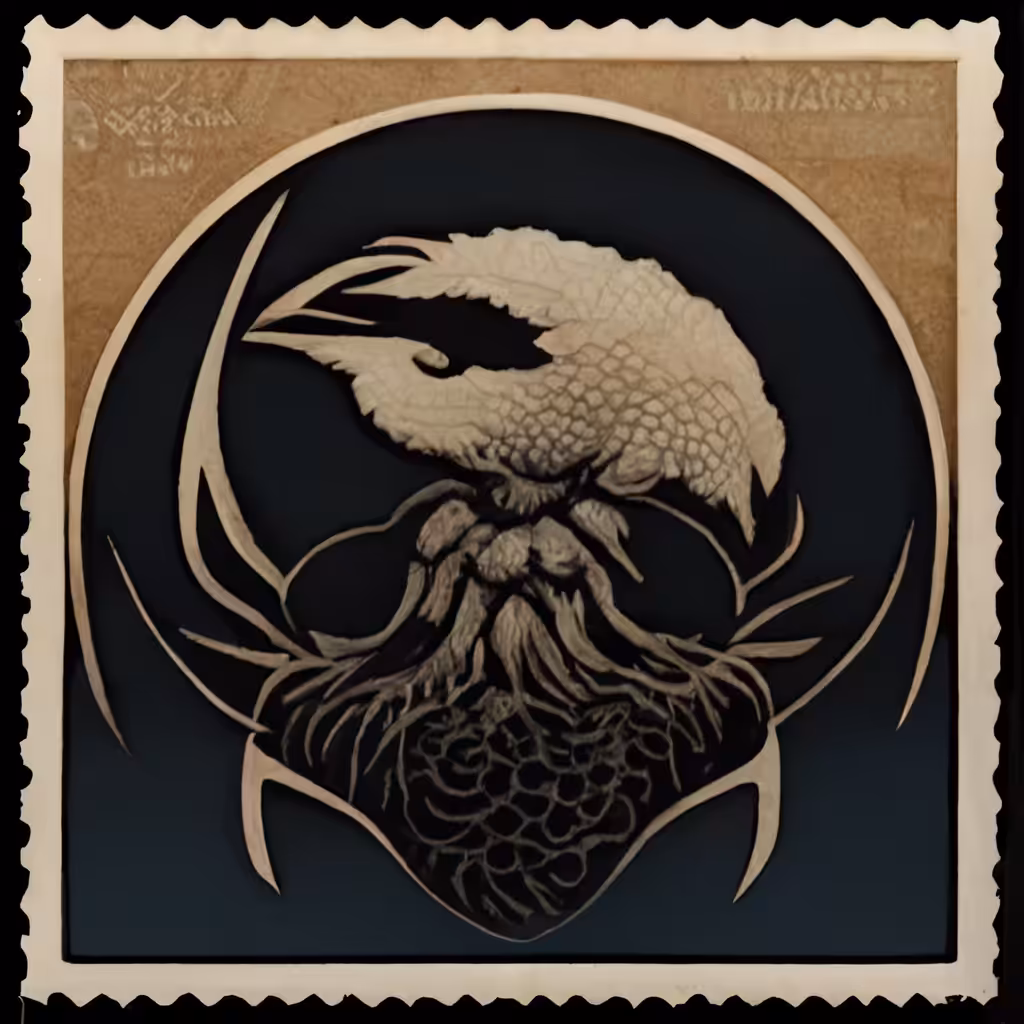 Abstract Stamps: Abstract Stamp #35