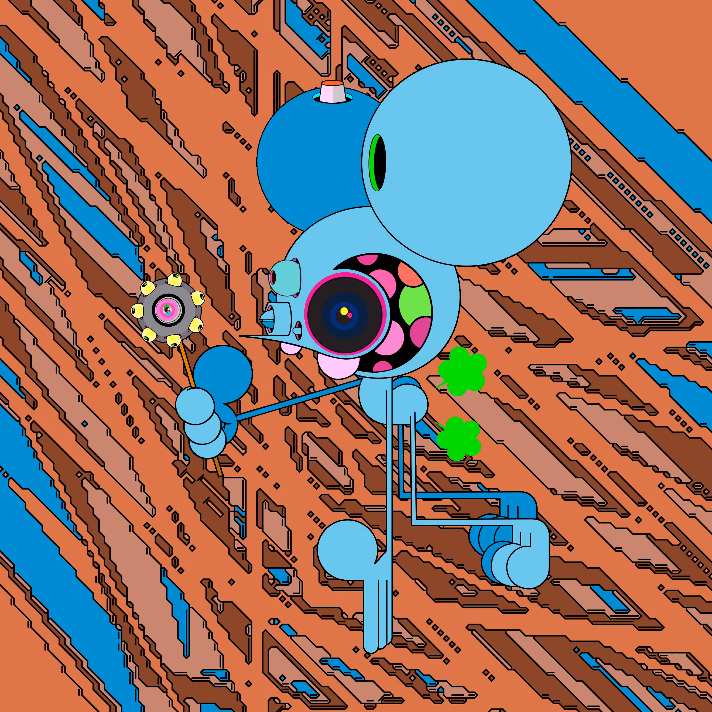 Neogen Space Monkeys #2383