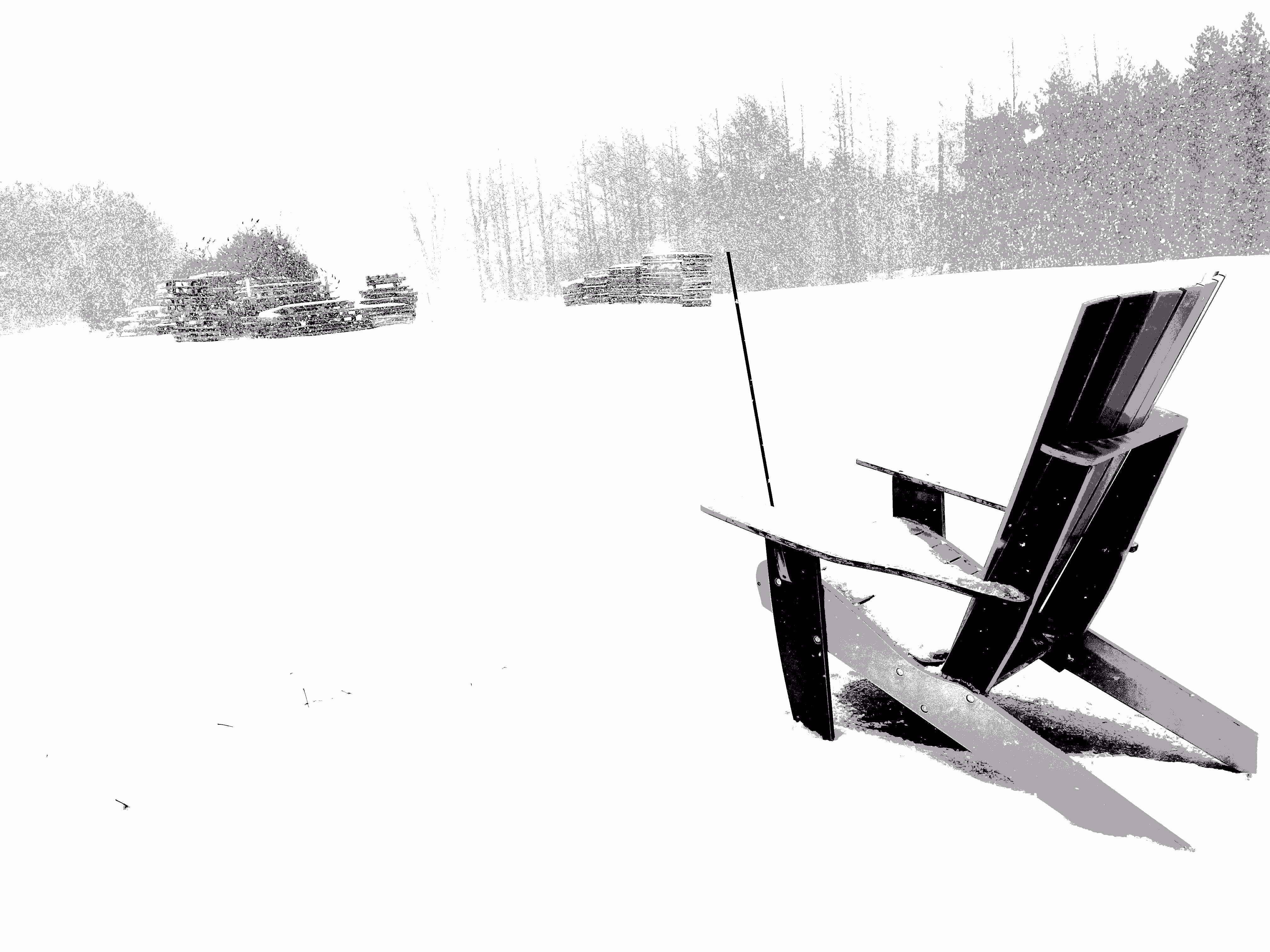 Lanscape winter,