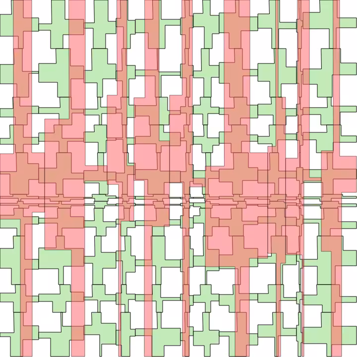 Chopped Square Tessellation #36