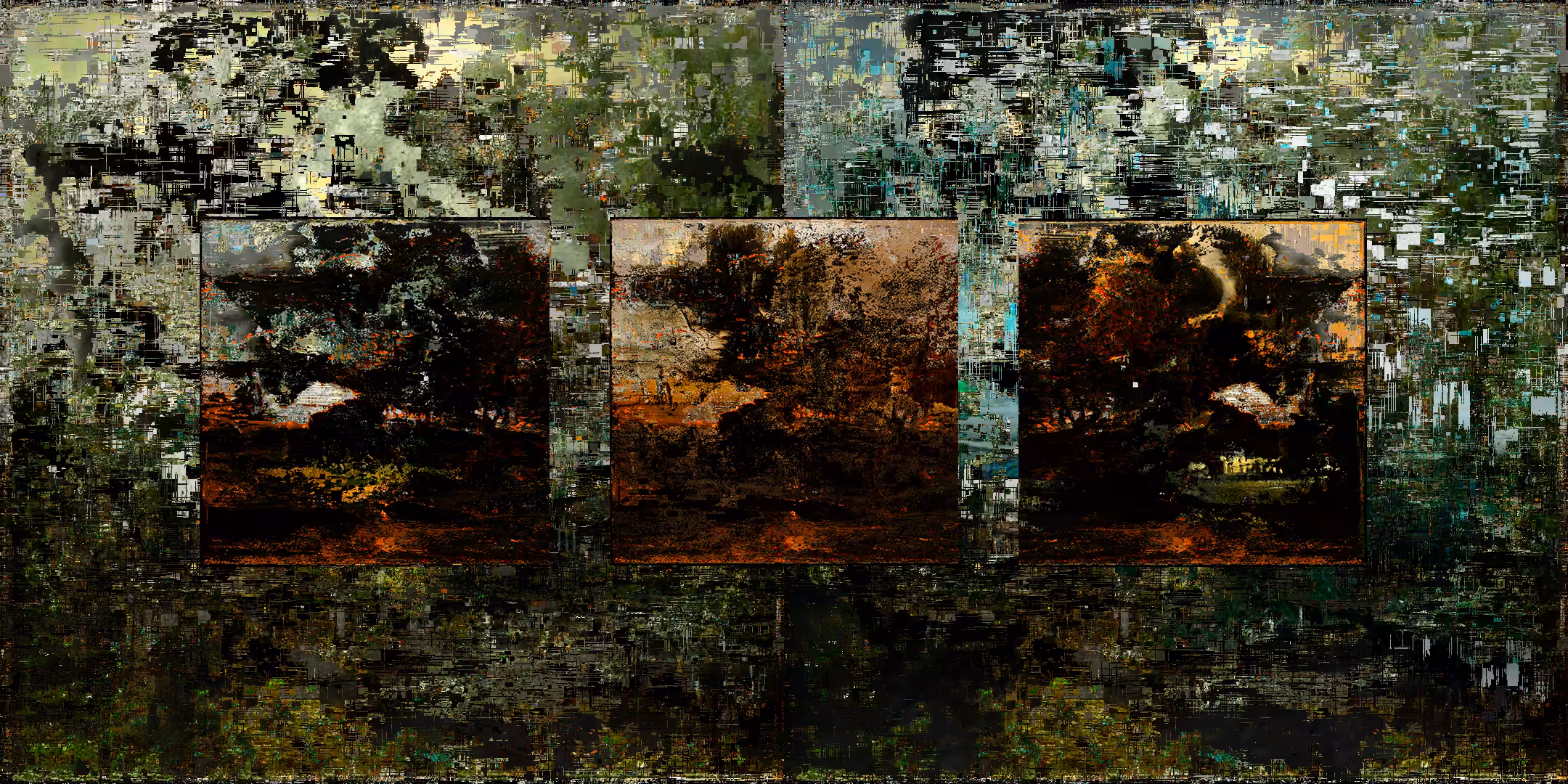 Polyptych Emotional Geographies II