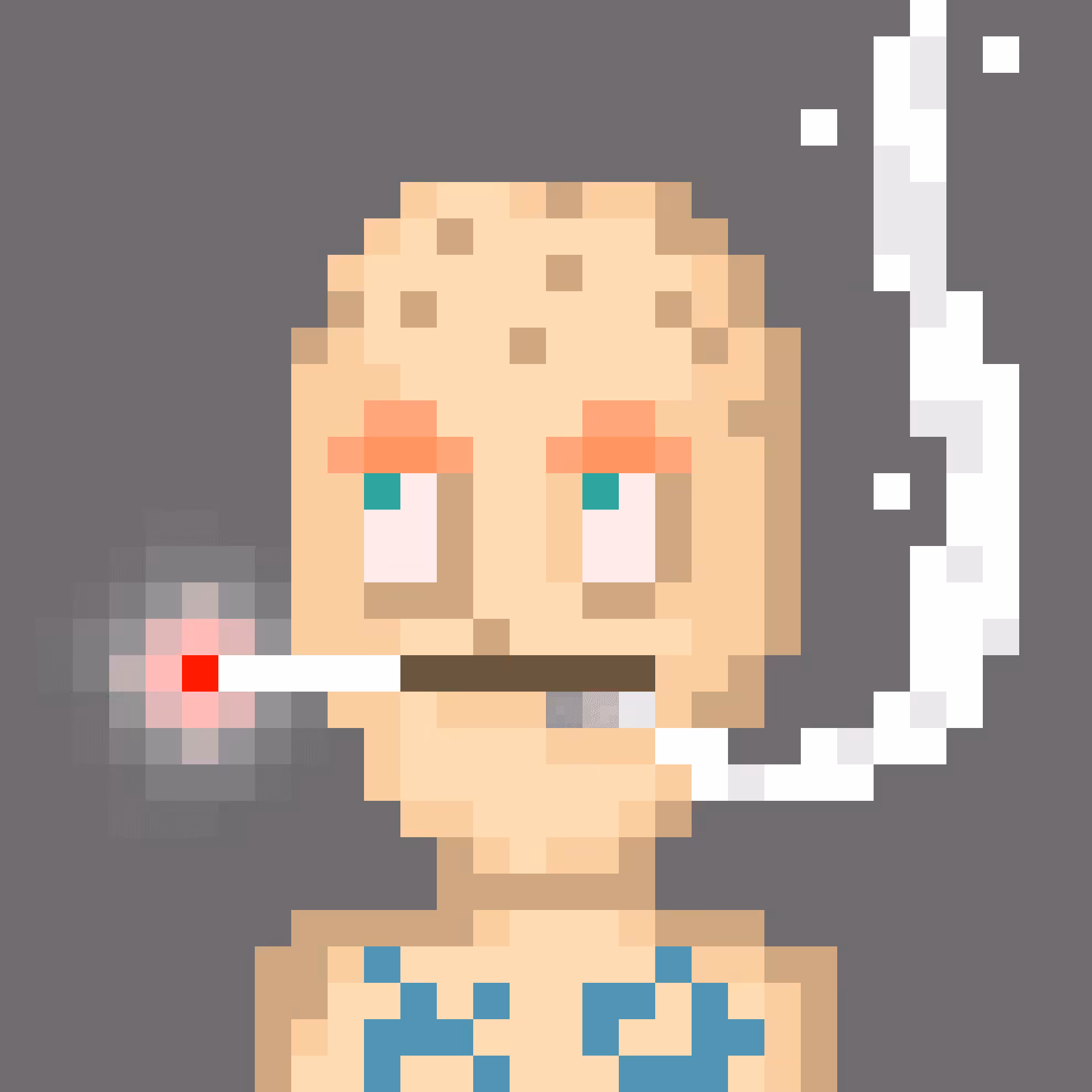 Pixel Head #S137