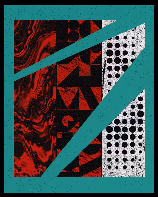 pattern art #red #42