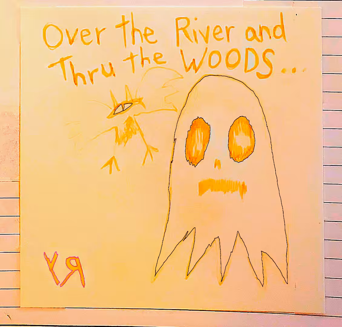 BACK to PRIMITIVITY (2023): "Over the River and Thru the Woods..." by Richard F. Yates (Holy Fool)
