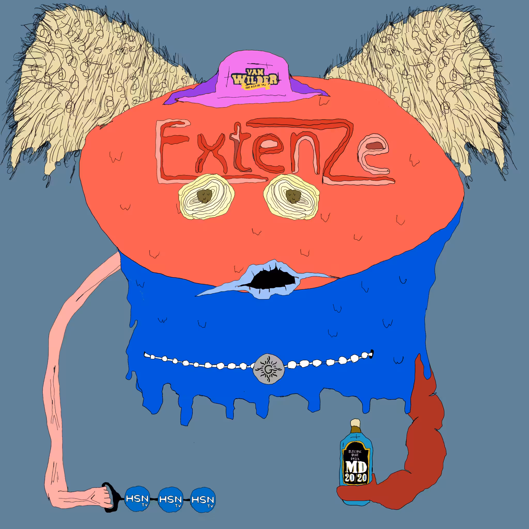 gristle buddeez worldwide: buddee #1681