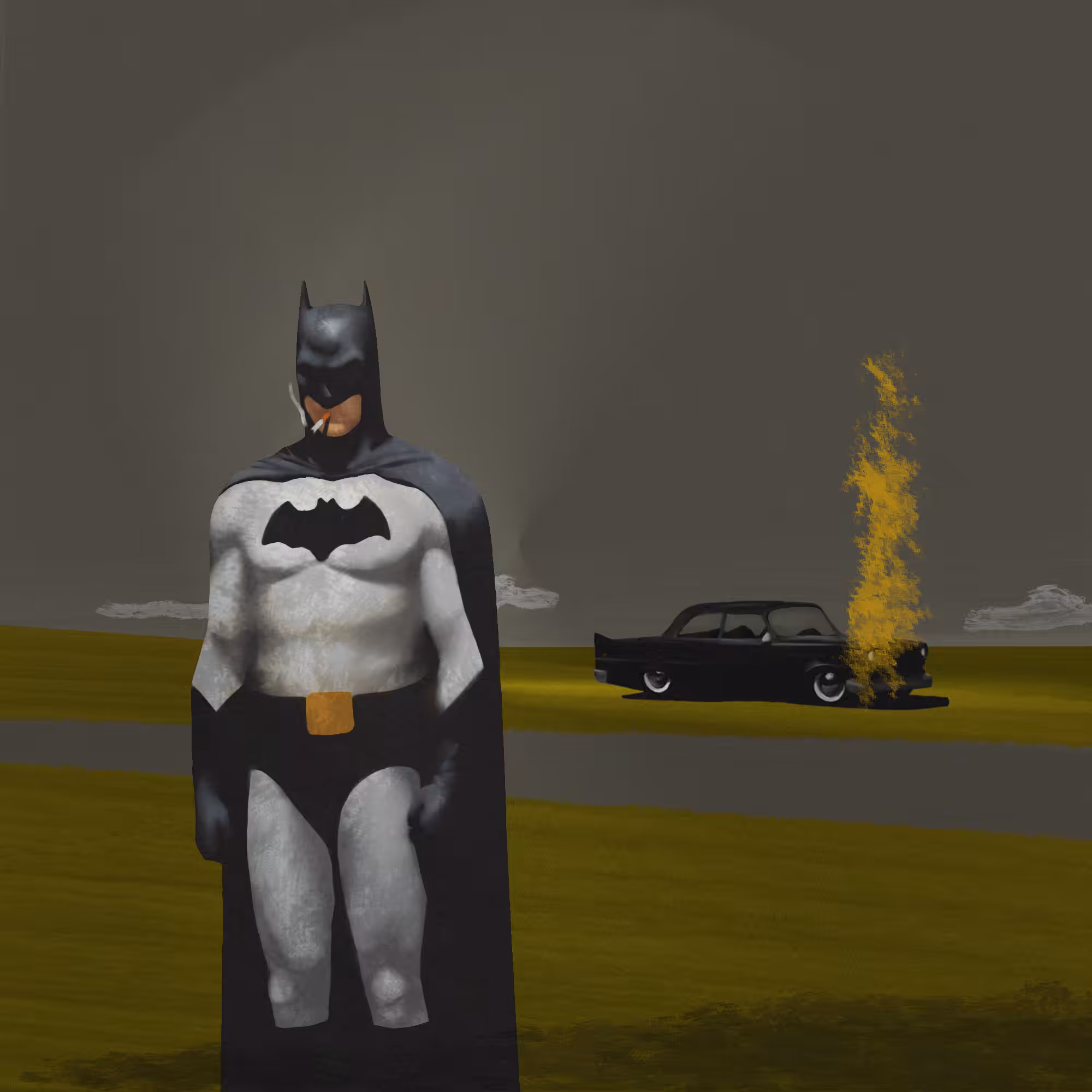 sad man