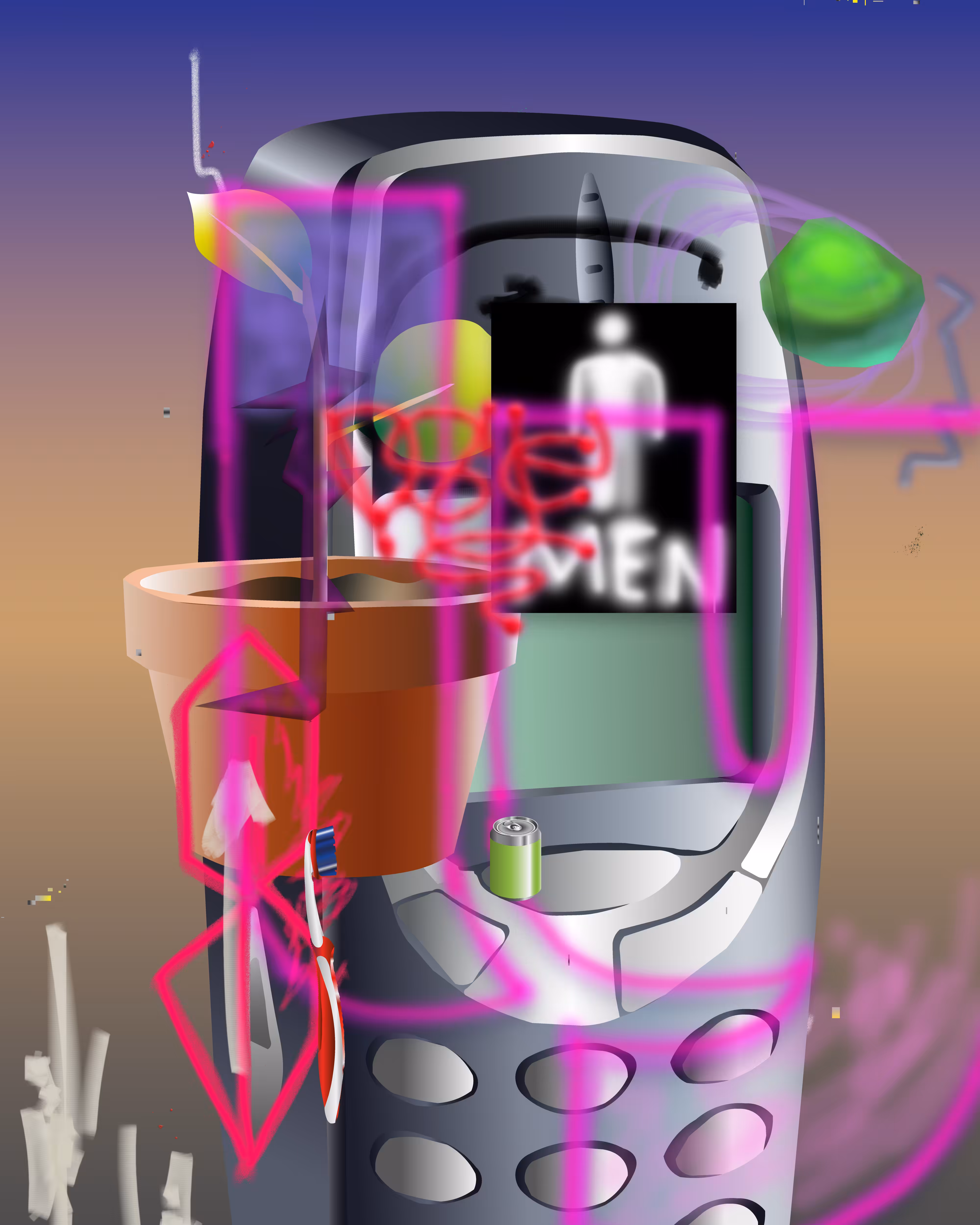 call in (IV)