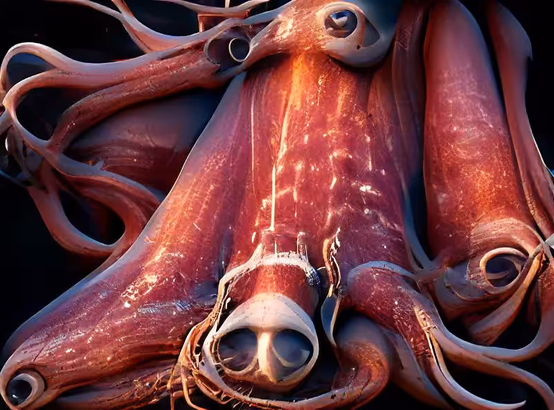 Abraham's First Works: Portrait of a giant squid