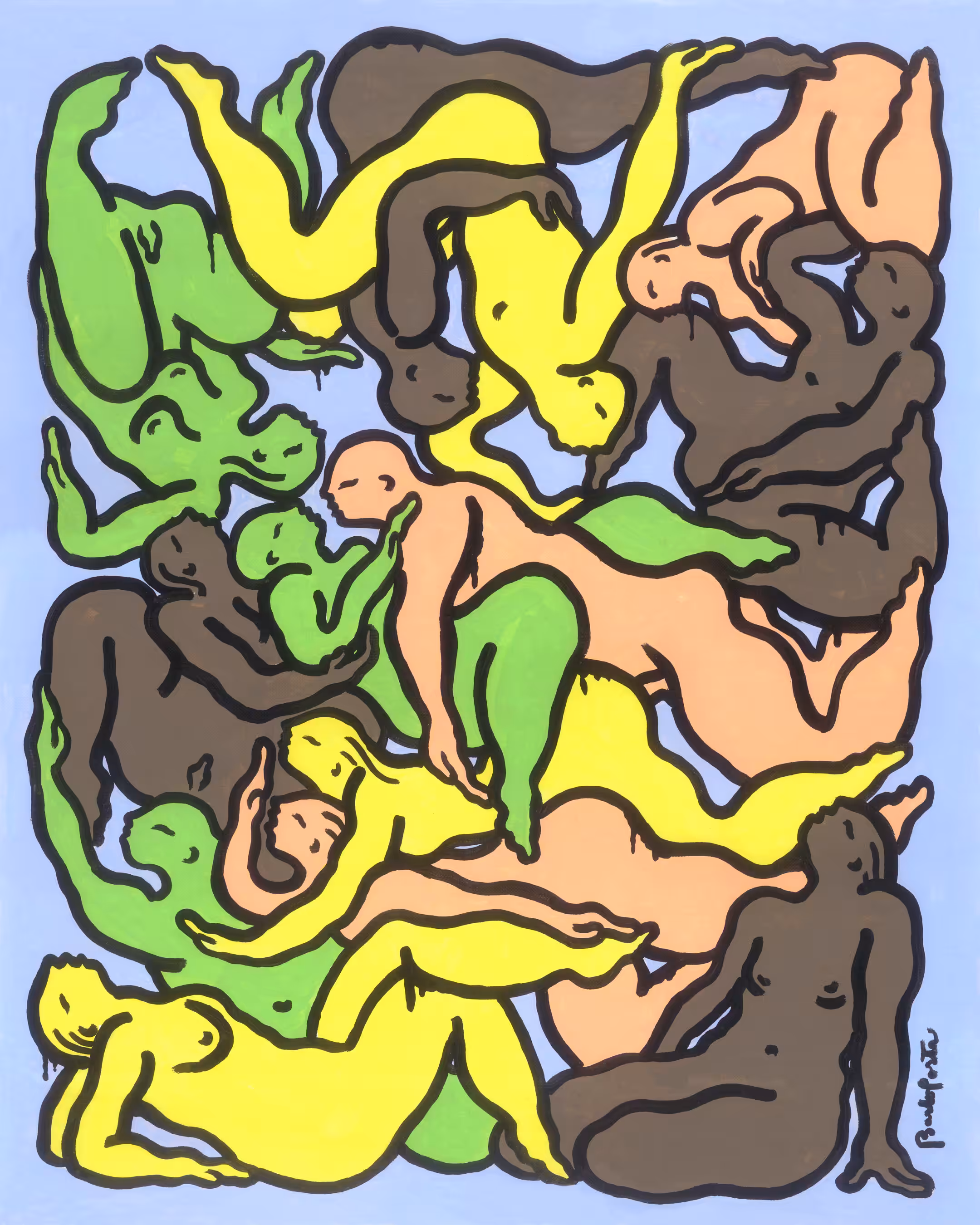 `LILA SKY´ Piece IIII · Safari Serie