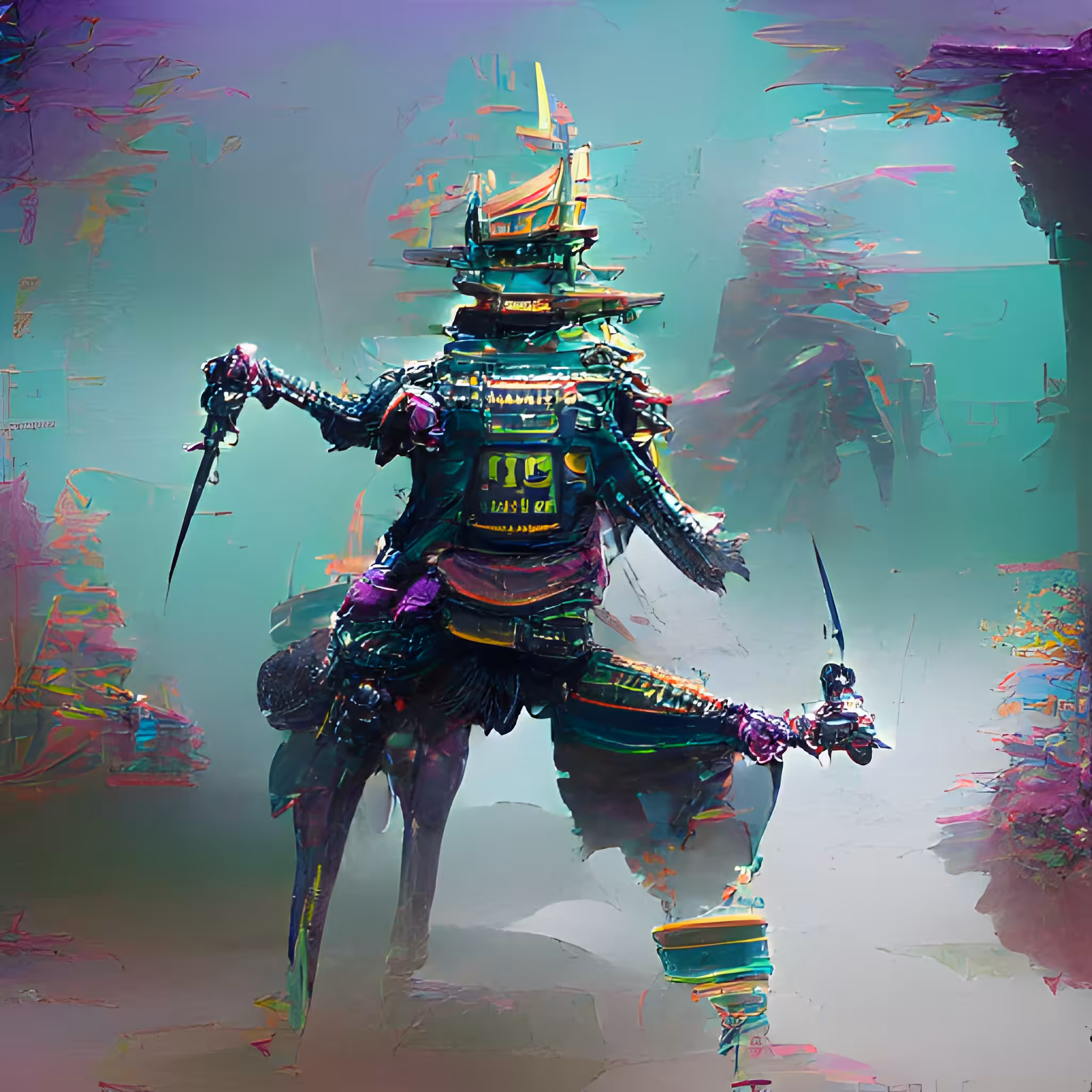 Glitch Samurai #09