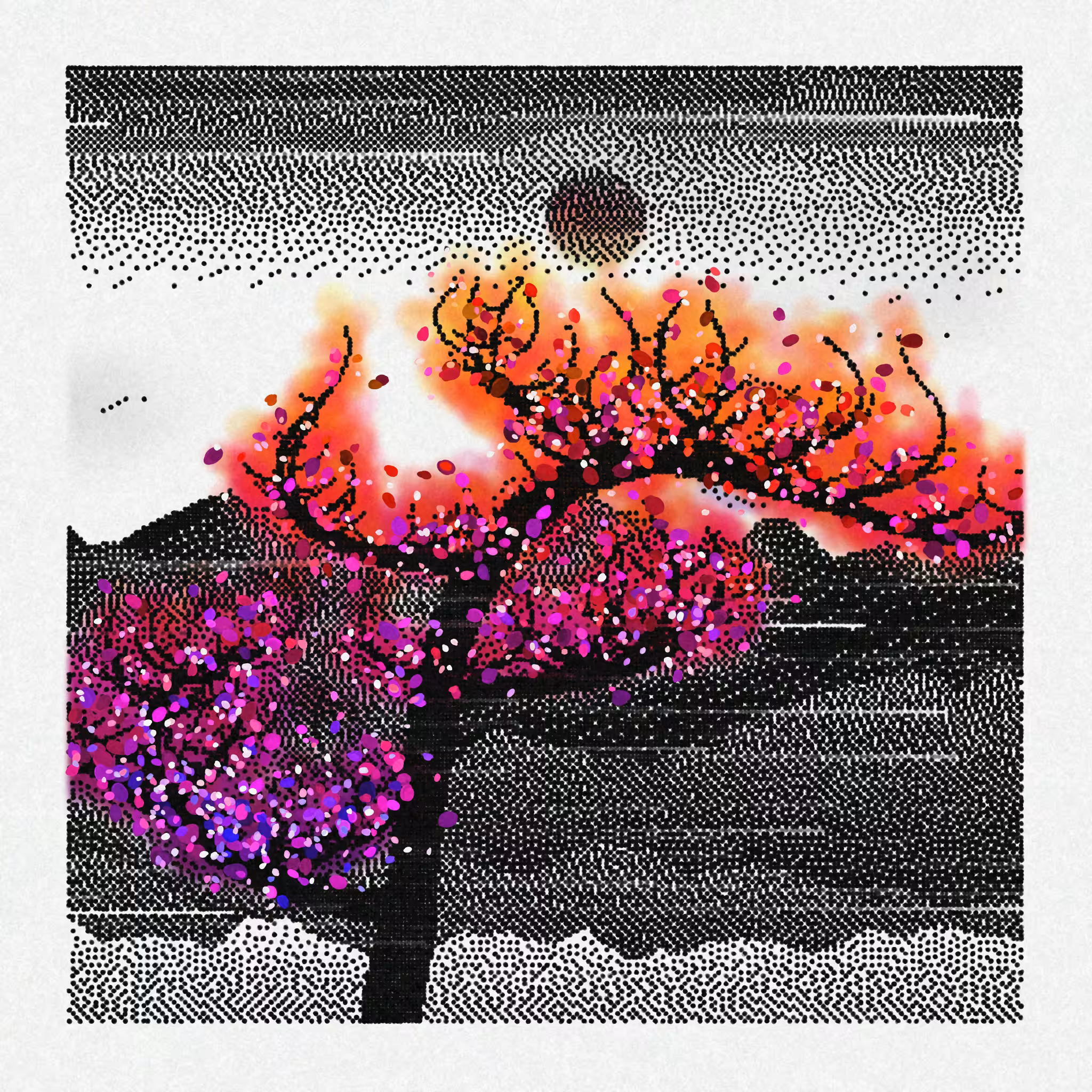 Dithered Branches #181