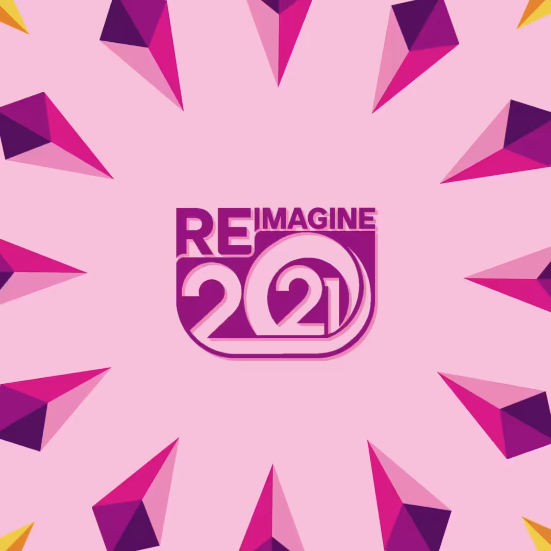 ReImagine2021 pulsating logo