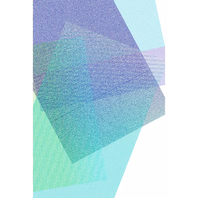 Lines separating colour #19
