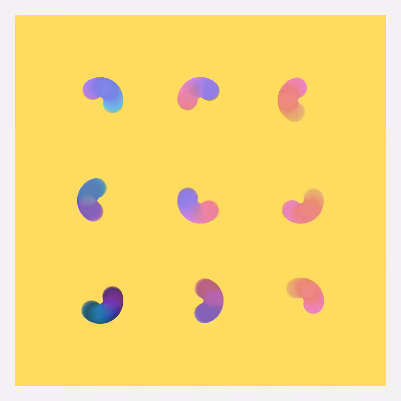 Bean Squiggles #9